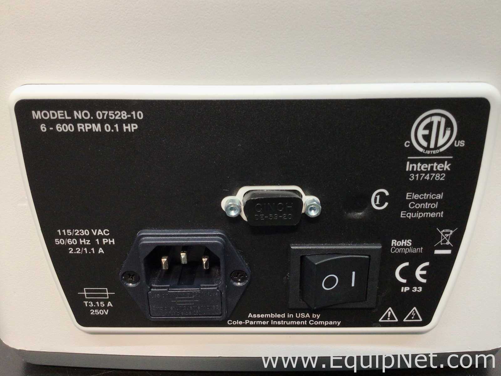 Lot Of 3 Cole-Parmer Masterflex Peristaltic Pump