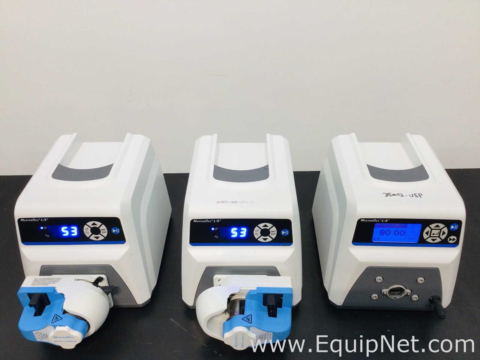 Lot Of 3 Cole-Parmer Masterflex Peristaltic Pump