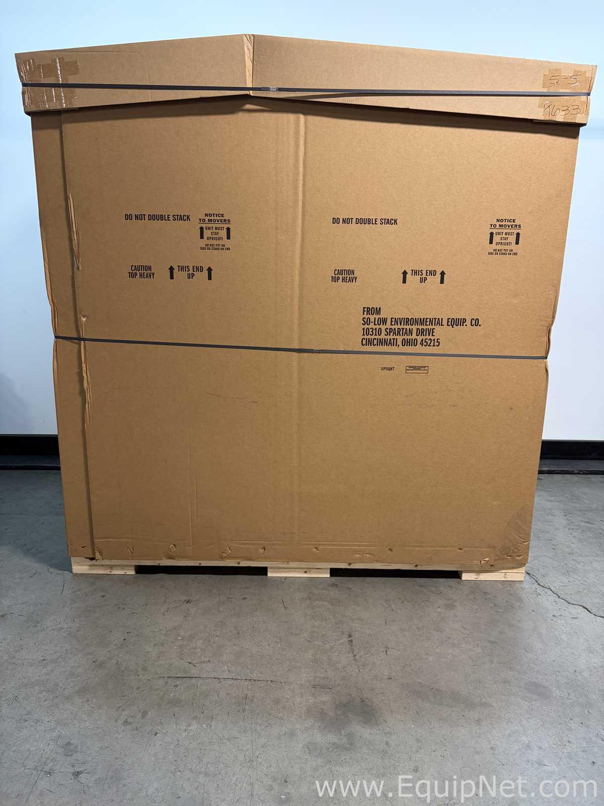 Unused LAB RepCo LABL-72-SSDS Futura PLUS Series Stainless Steel Laboratory Refrigerator