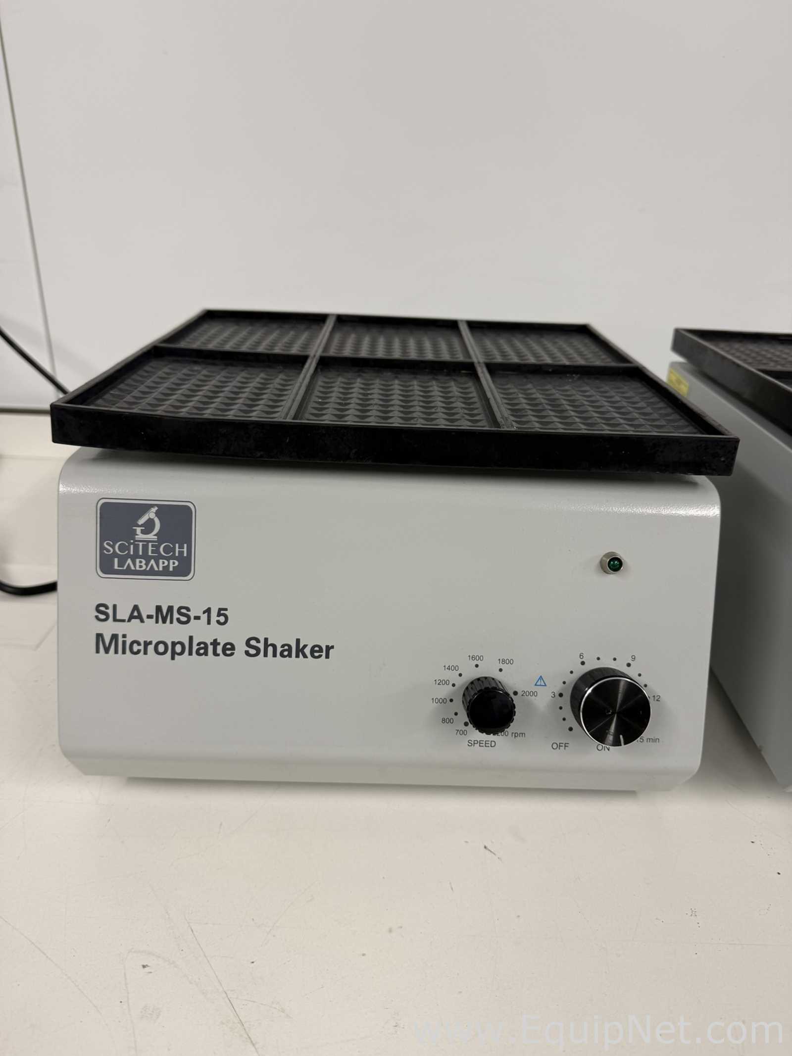 Lot of 2 SciTech SLA-MS-15 Microplate Shakers