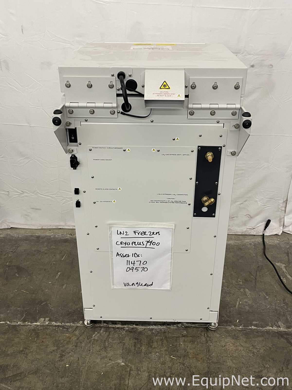 Thermo Scientific CryoPlus 1 Liquid Nitrogen Storage System