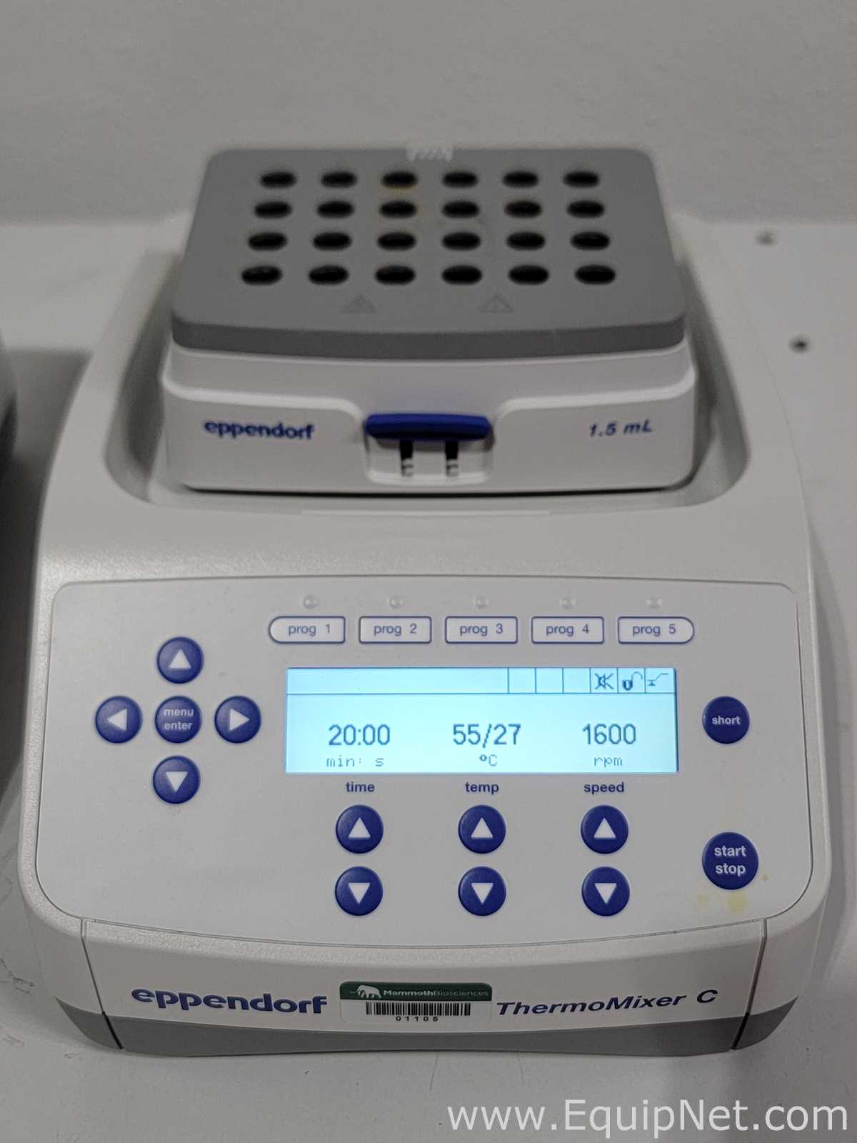 lote de  2 Misturador para Laboratórios Eppendorf 5382