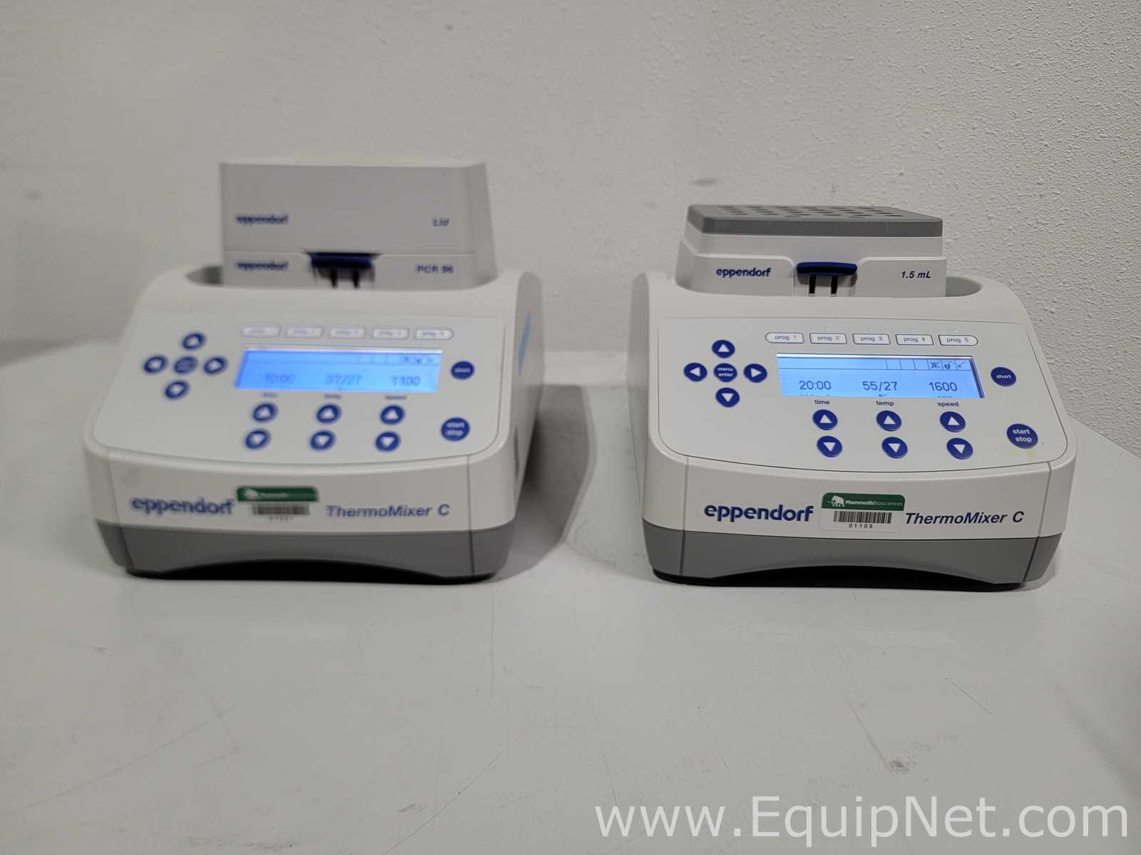 lote de  2 Misturador para Laboratórios Eppendorf 5382