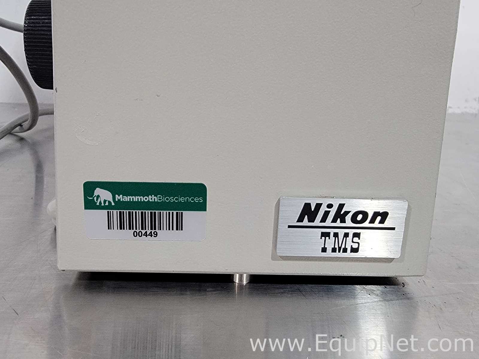 Nikon TMS Inverted Phase Contrast Microscope