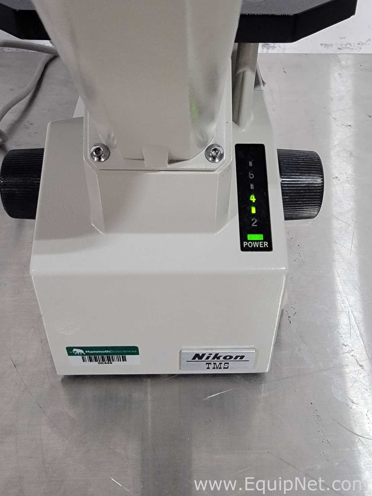 Nikon TMS Inverted Phase Contrast Microscope