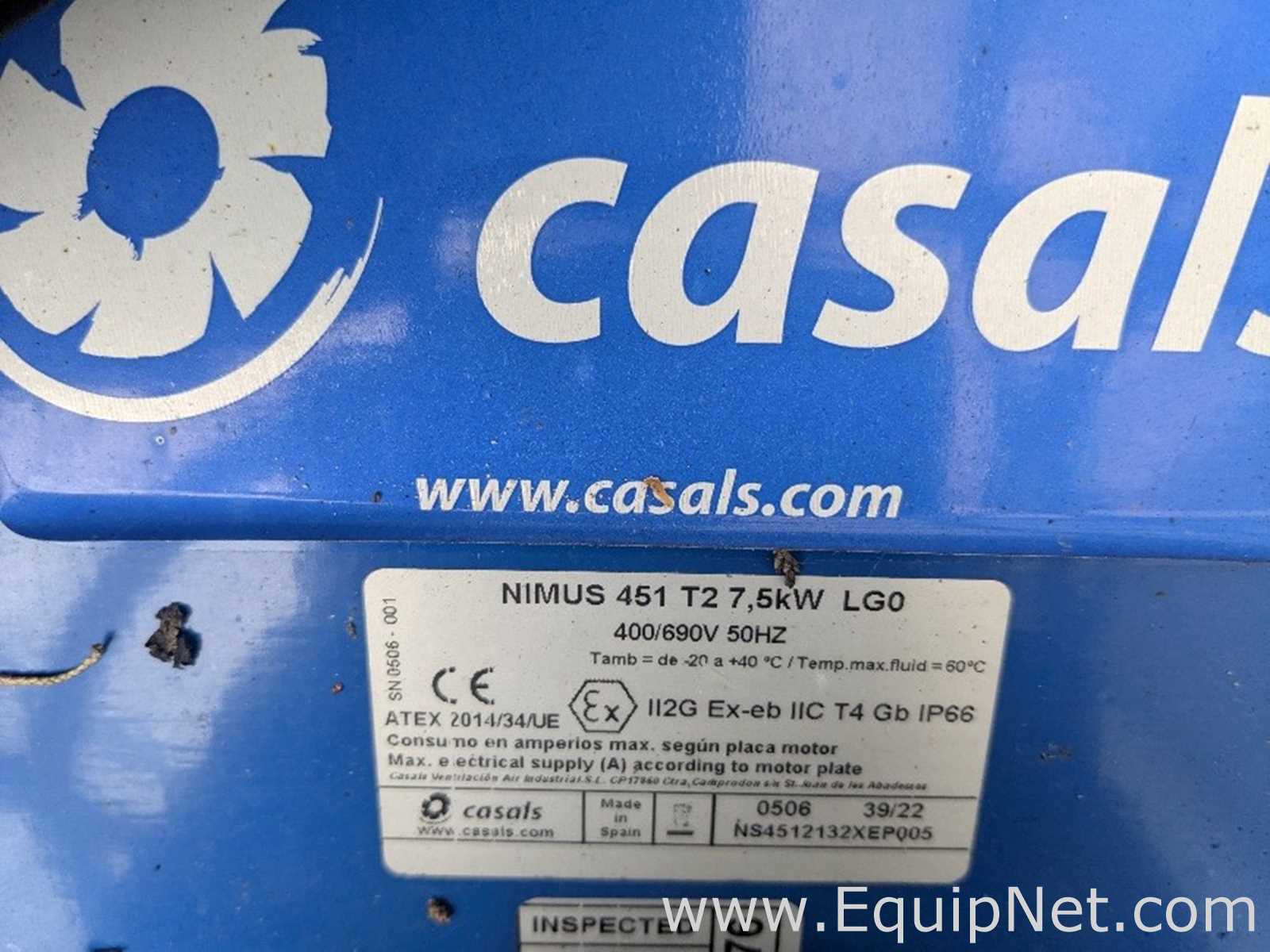 Casals Nimus 451 T2 ATEX Extractor Fan