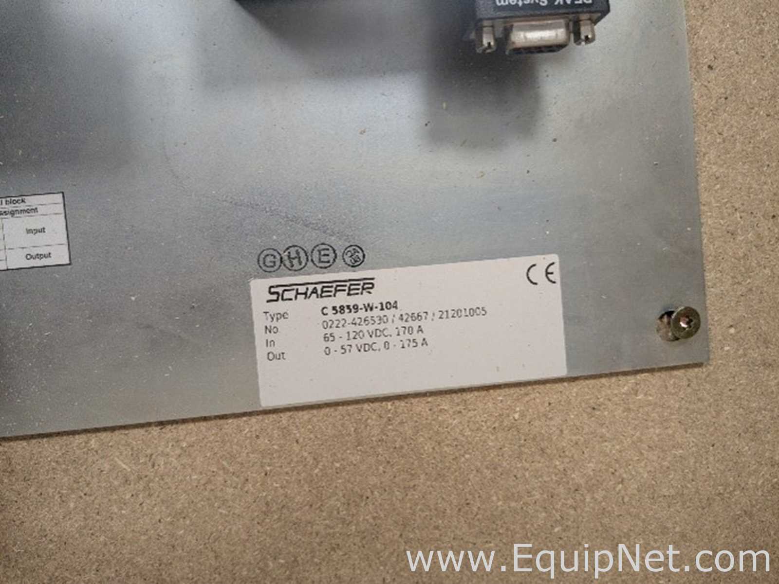 Unused Schaefer C 5859-W-104 DC-DC Converter