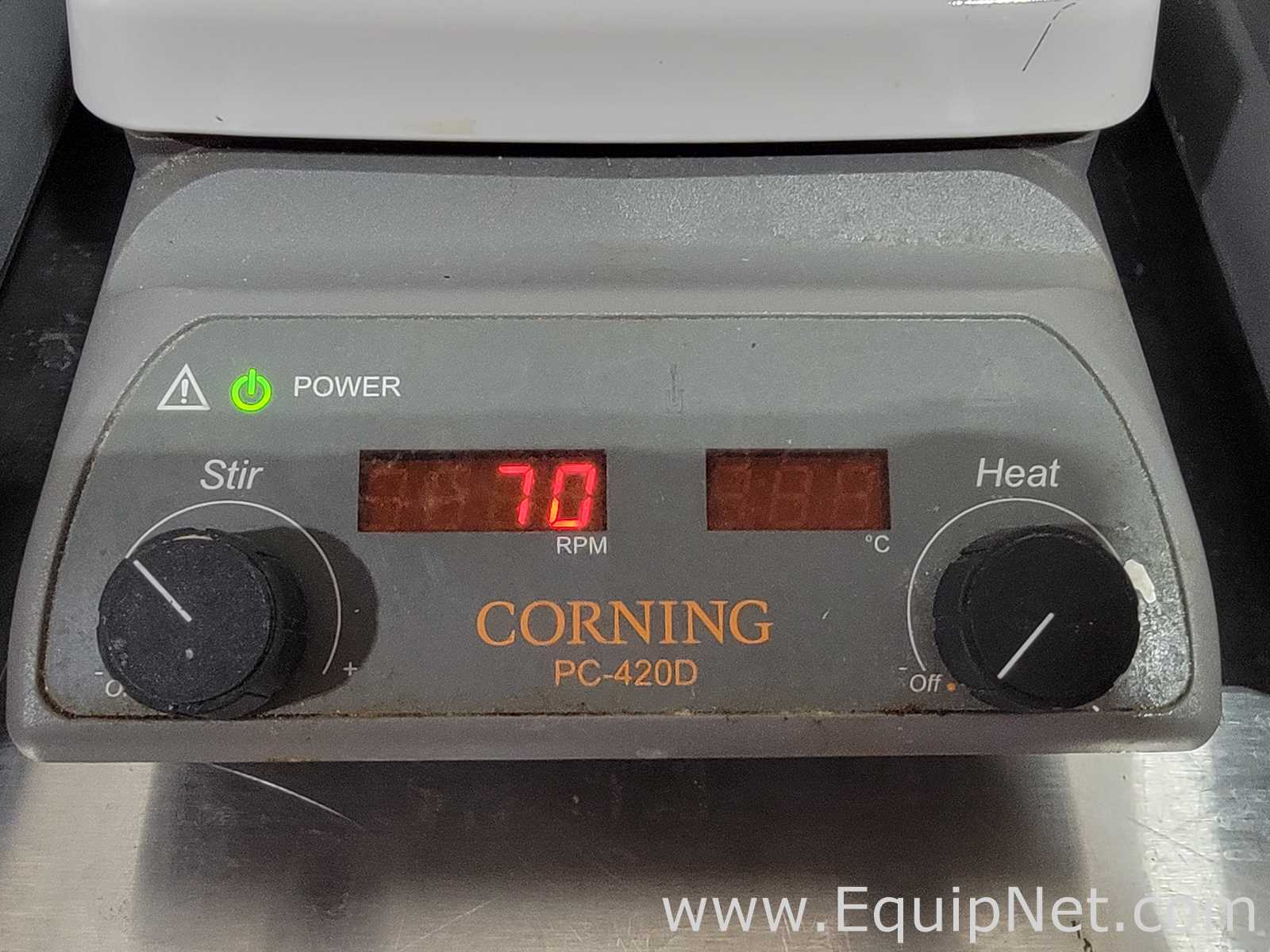 Lot of 3 Corning PC 420 D Stirrer and Hot Plate