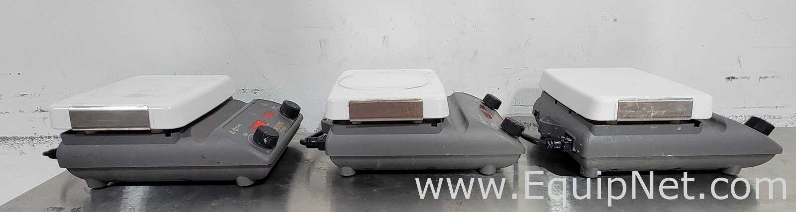 Lot of 3 Corning PC 420 D Stirrer and Hot Plate