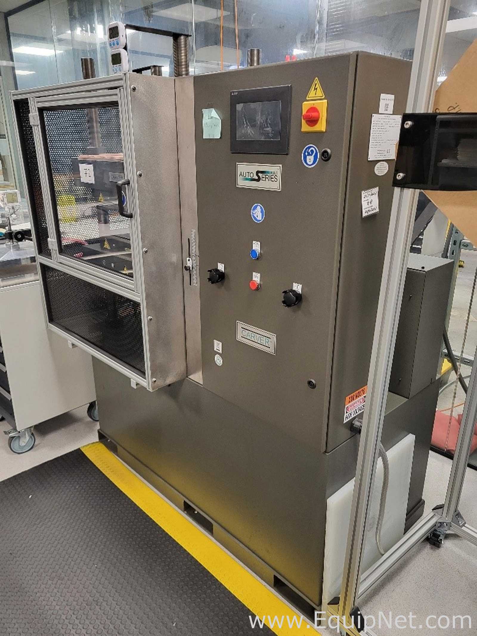 Carver  5403CE 4PL0002 18x18 In Auto Hot Press