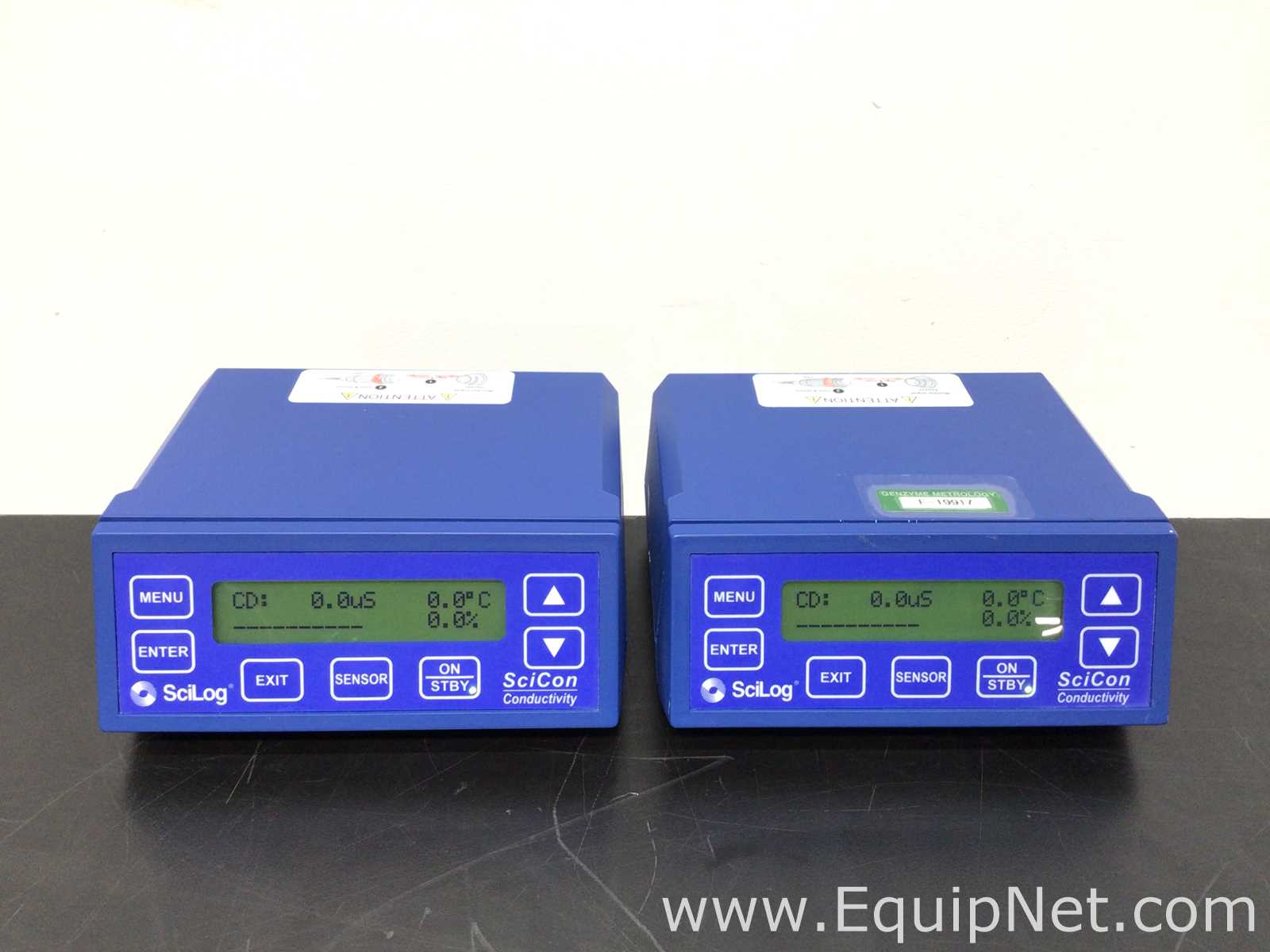 Lot Of 2 SciLog SciCon Conductivity Meter