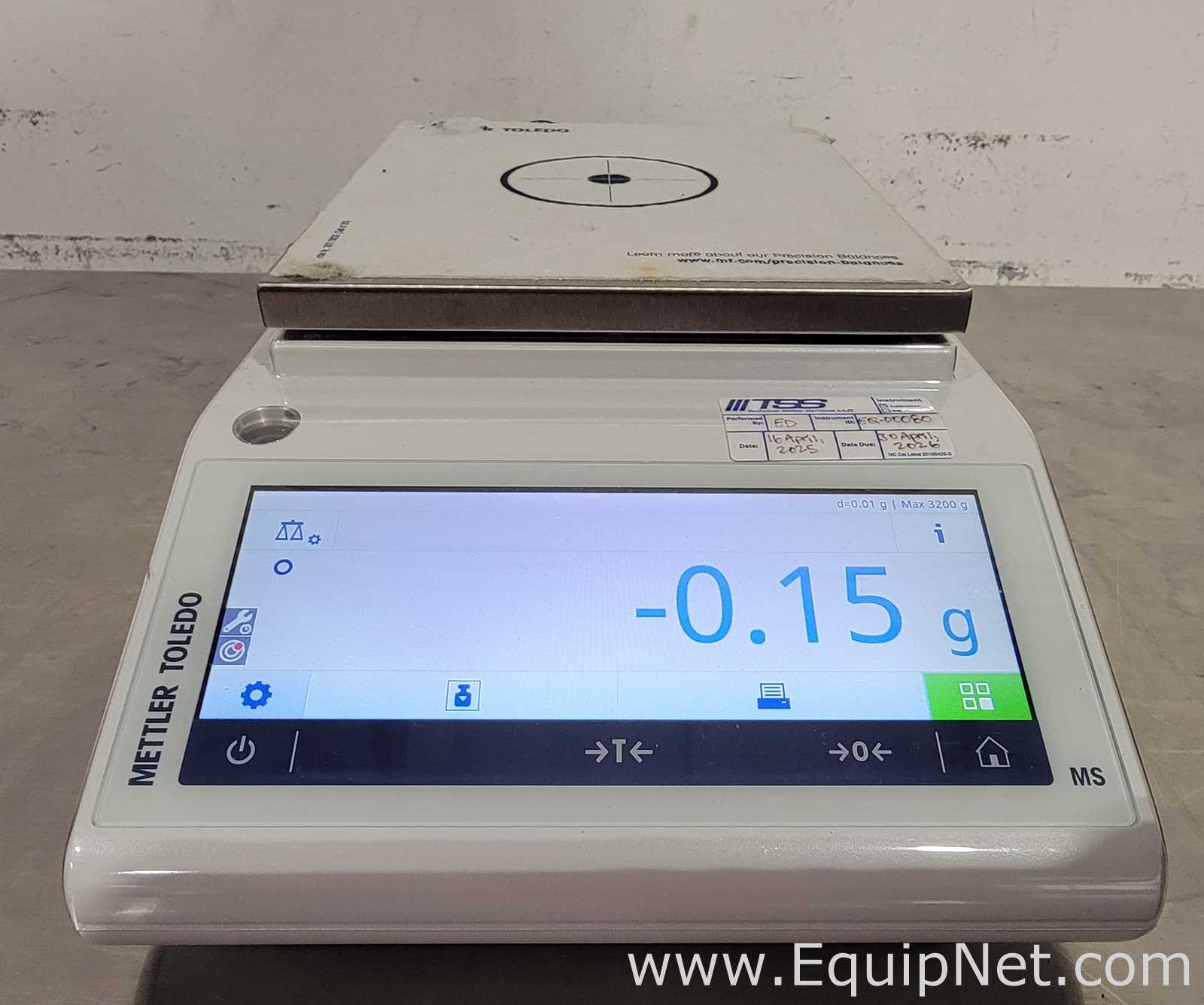 Mettler Toledo MS3002TS/00 Balance