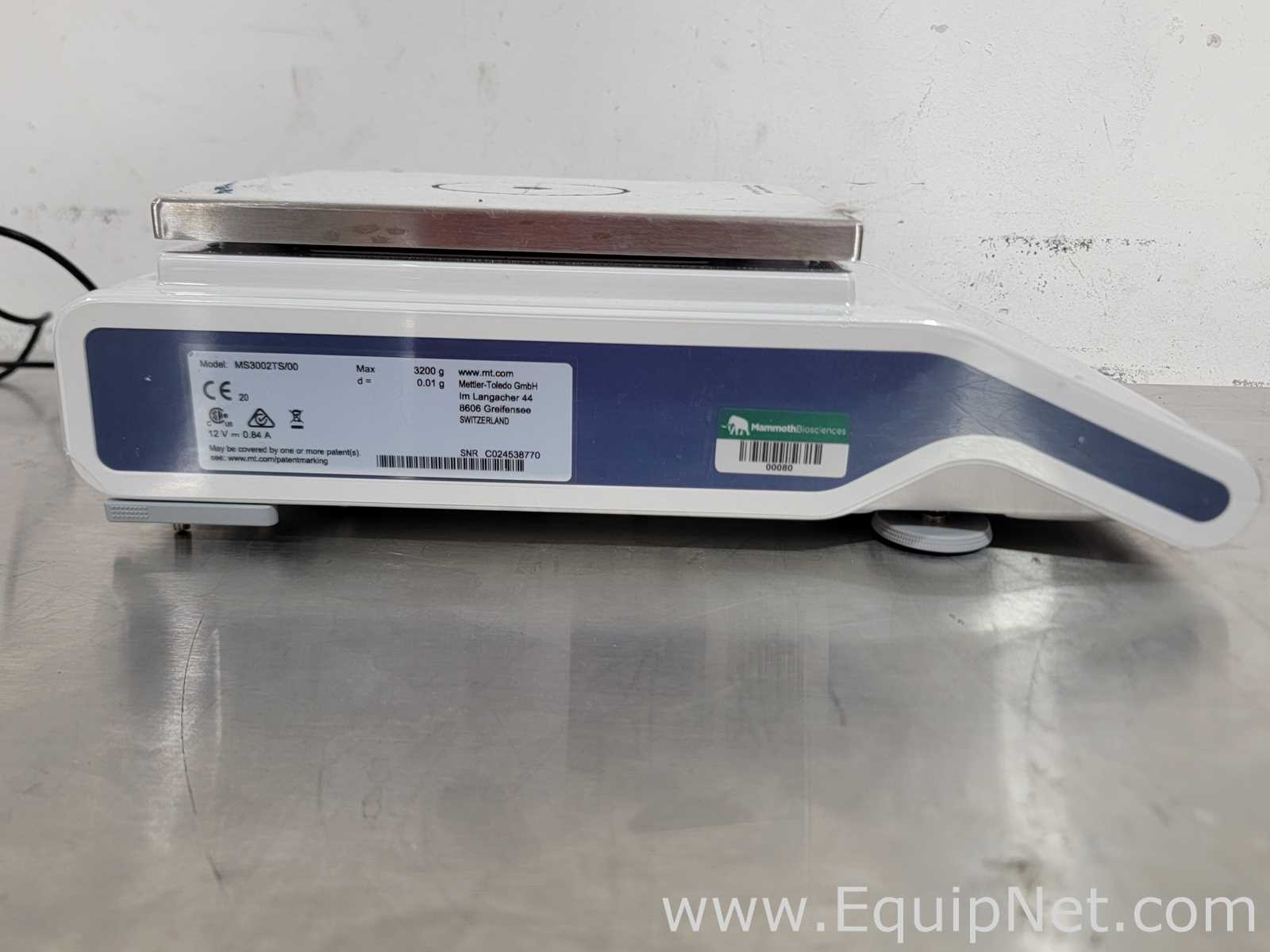 Mettler Toledo MS3002TS/00 Balance