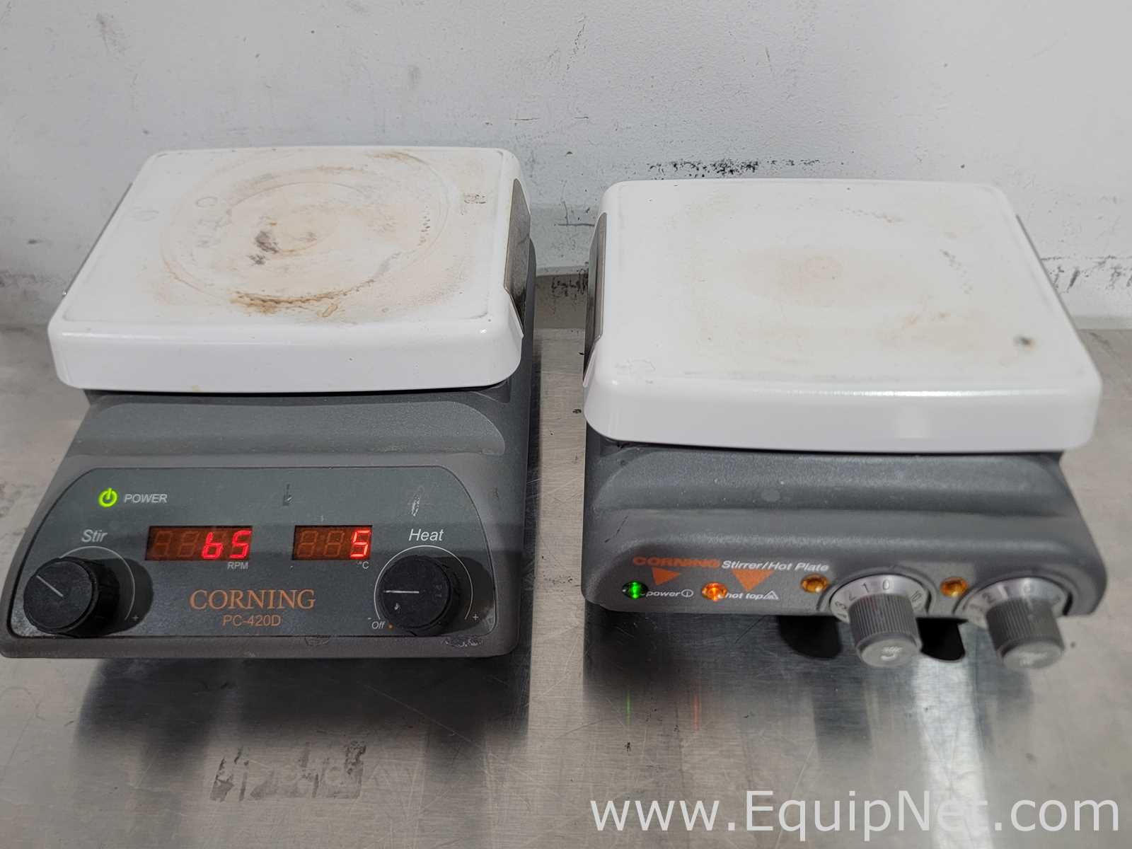 Corning PC-420D and PC-420 Stirrer and Hot Plate