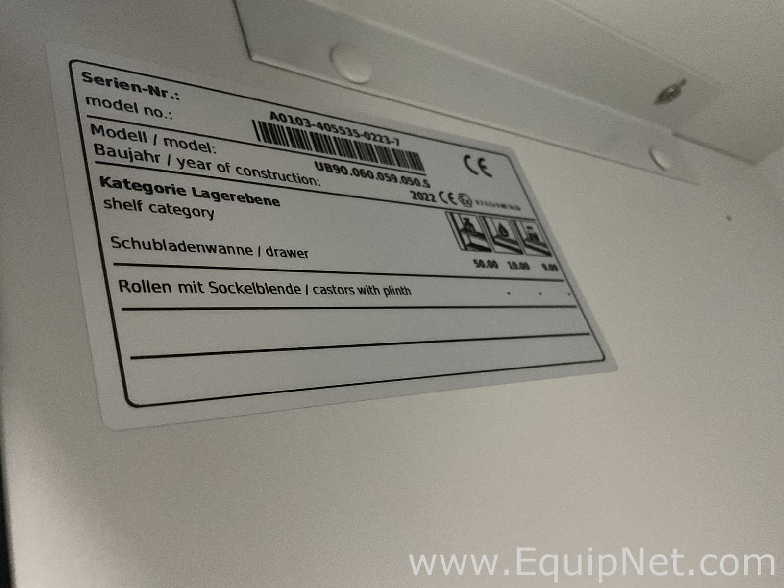 Gabinete de Almacenamiento Asecos UB90.060.059.050.S