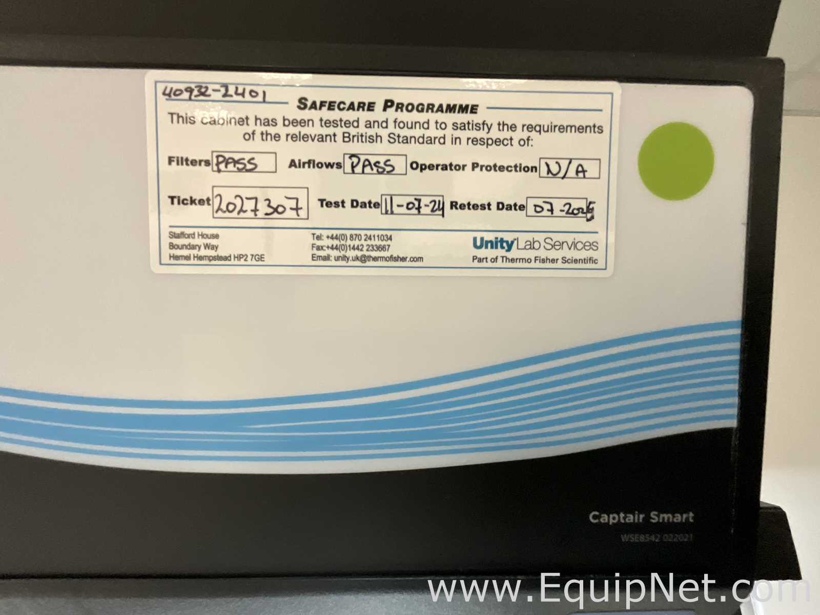 Erlab Captair 391 Smart Laboratory Bench Top Ductless Filtering Fume Hood