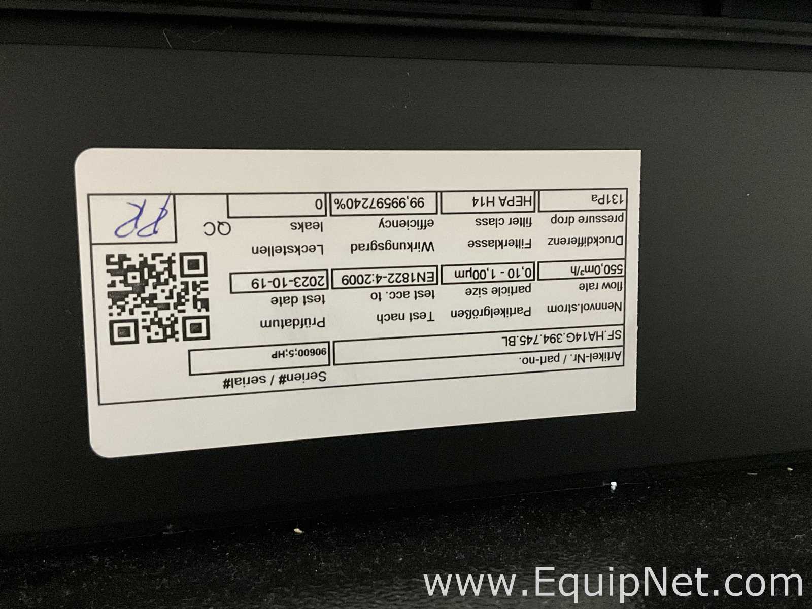 Erlab Captair 391 Smart Laboratory Bench Top Ductless Filtering Fume Hood