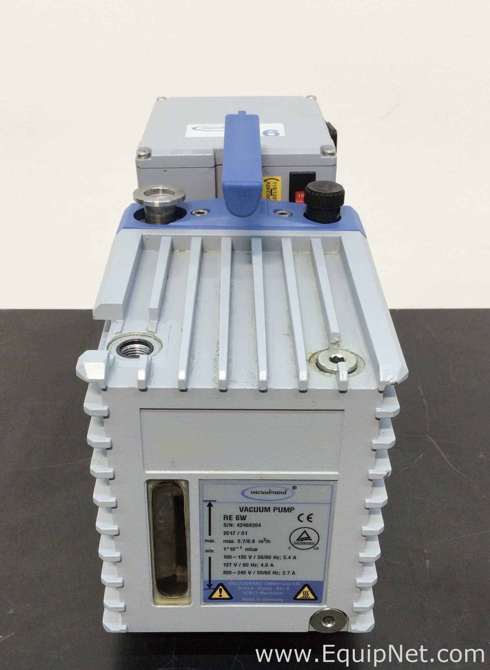 Vacuubrand RE 6W Single-Stage Rotary Vane Vacuum Pump