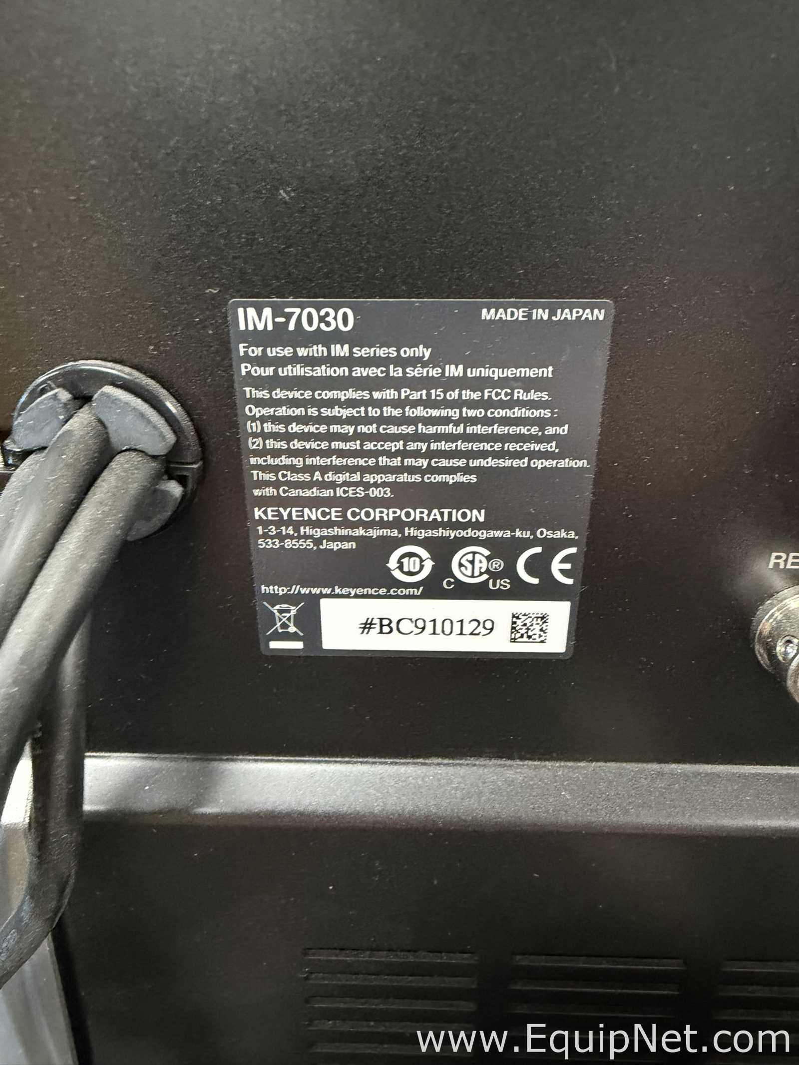 Equipamento de Medição Keyence Corporation IM-7030
