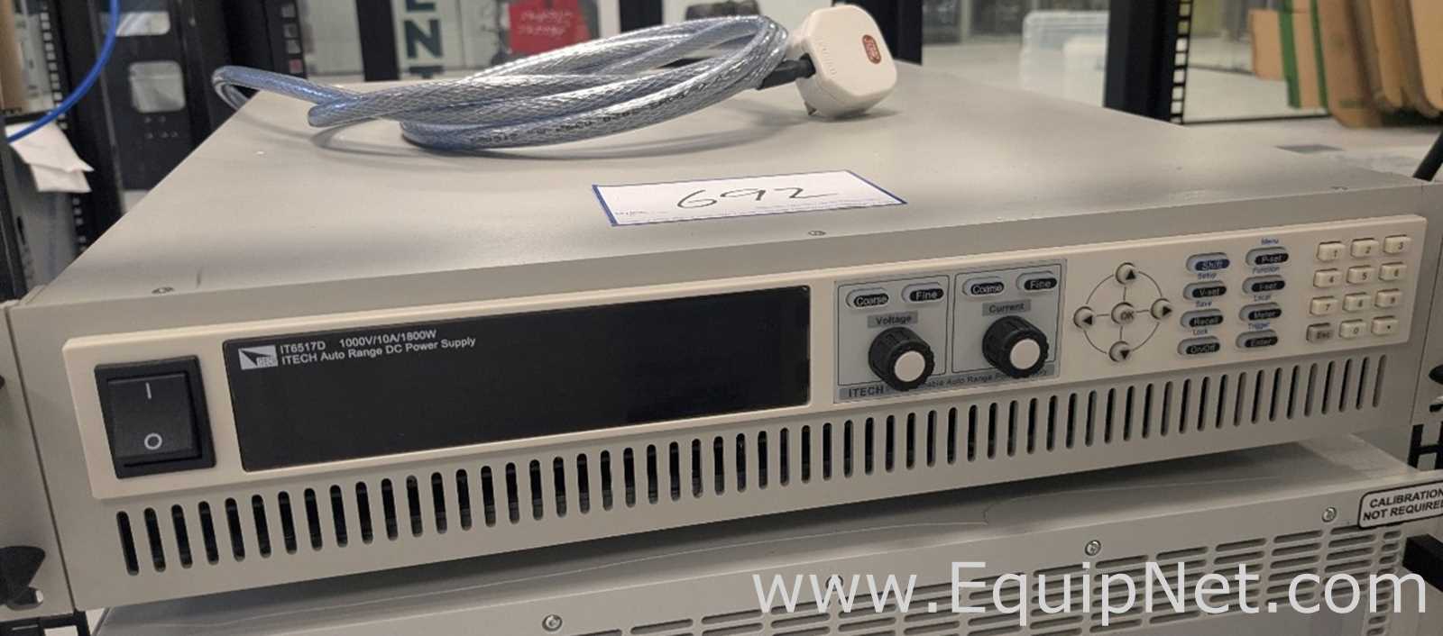 Fuente de Alimentación ITECH IT6517D-1000V-10A-1800W