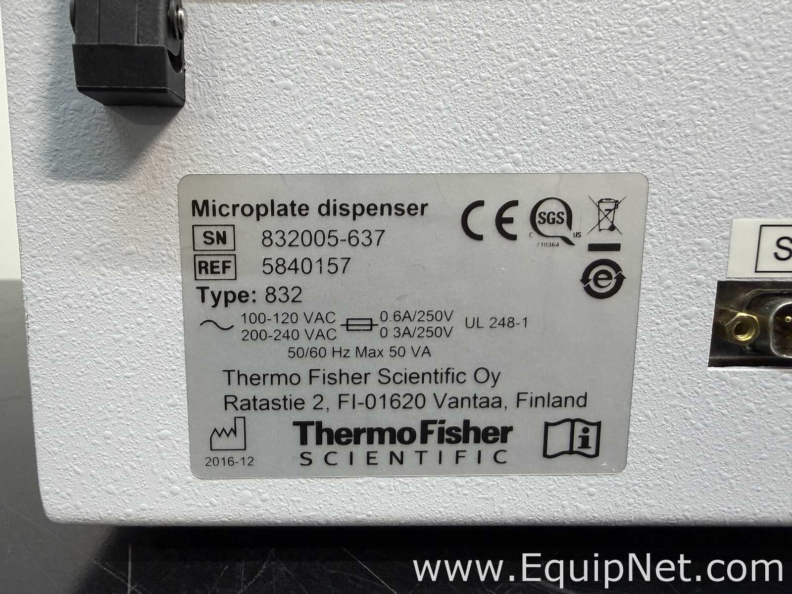 Lavadora - Placa Thermo Scientific 832