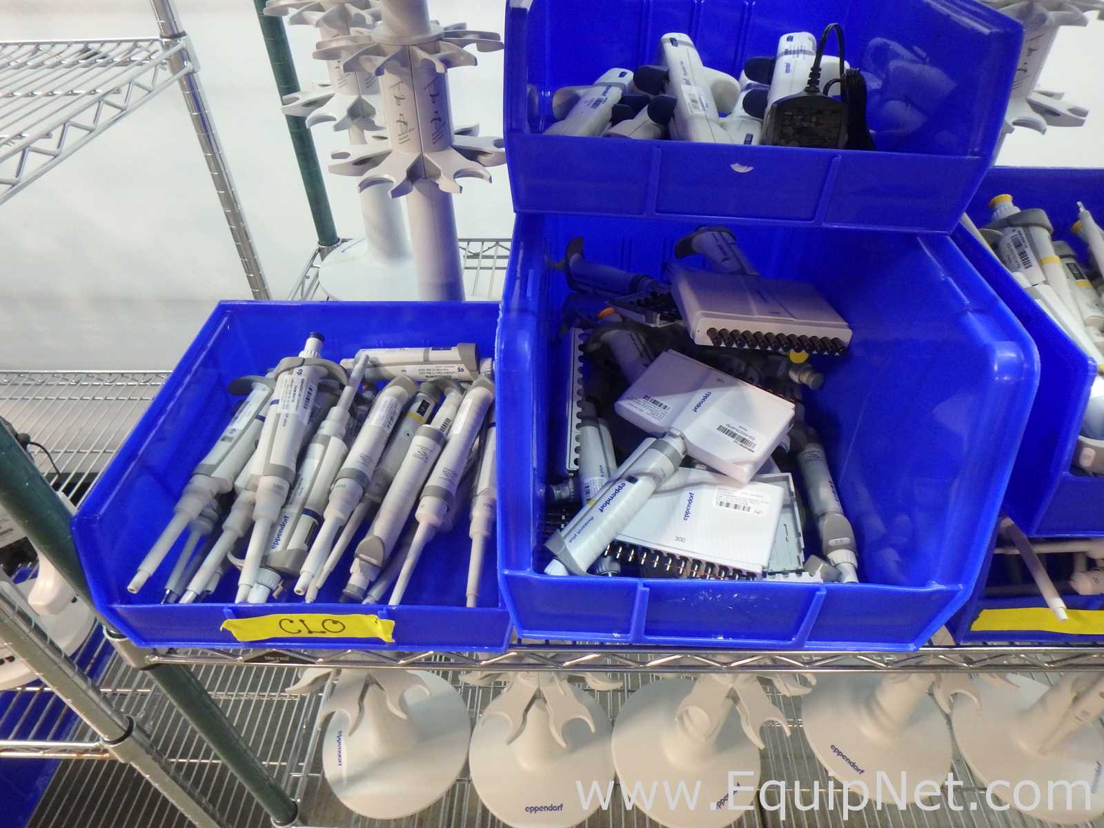 Massive Lot of approximately 300 Single and Multi-Chanel Pipettors Electronic and Manual
