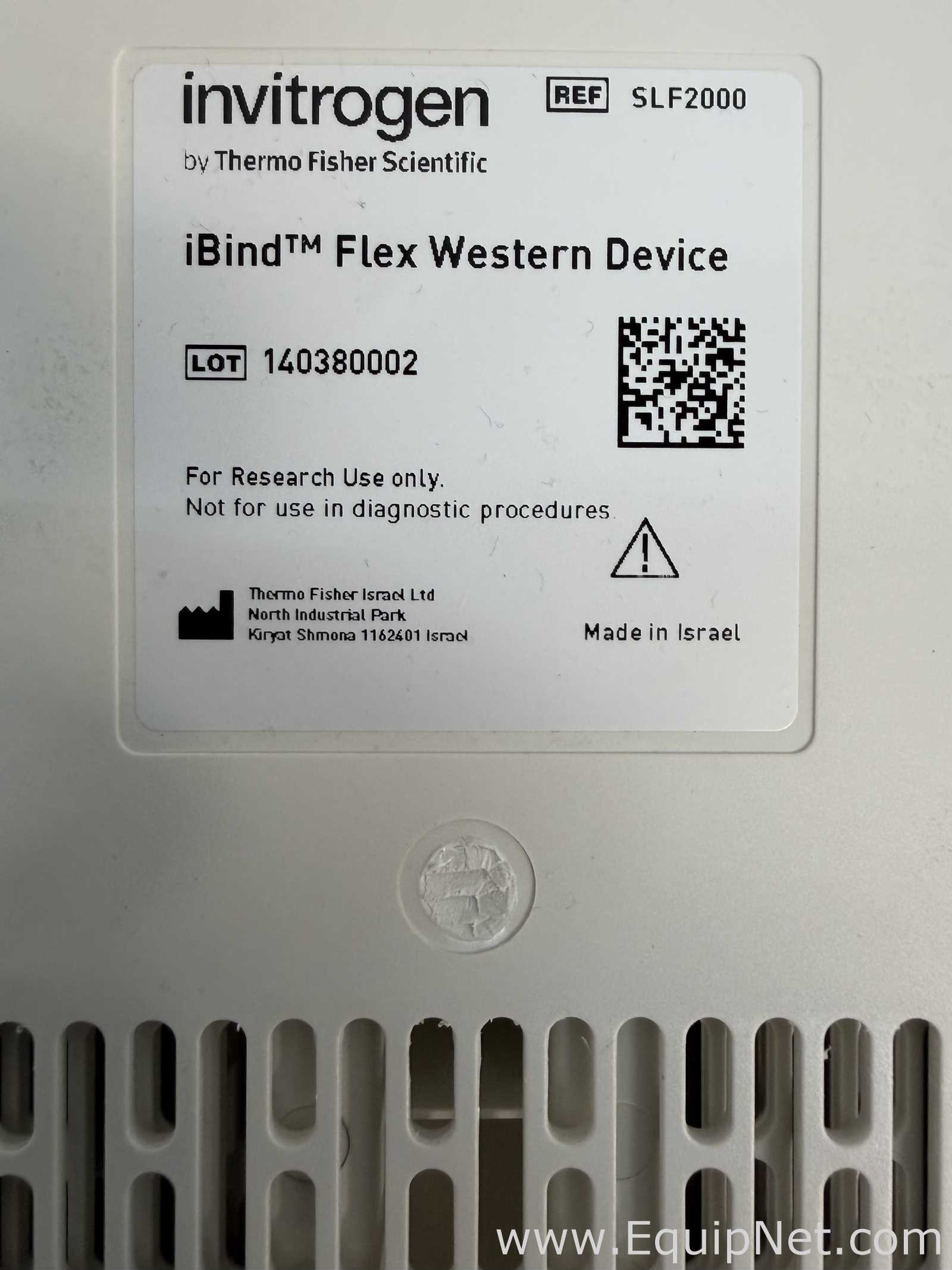 lote de  3 Sistema de Eletroforese Invitrogen Ibind Flex