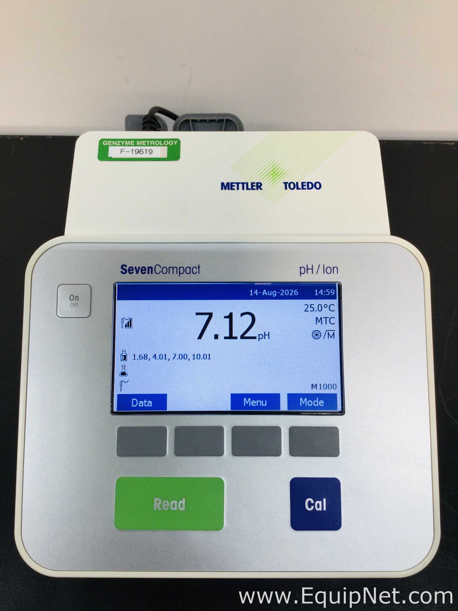 Lot Of 2 Mettler Toledo SevenCompact pH/lon Meter