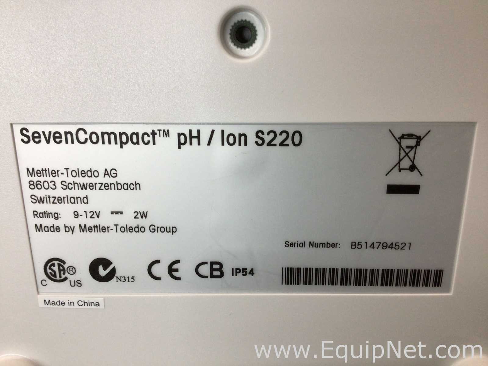 Lot Of 2 Mettler Toledo SevenCompact pH/lon Meter