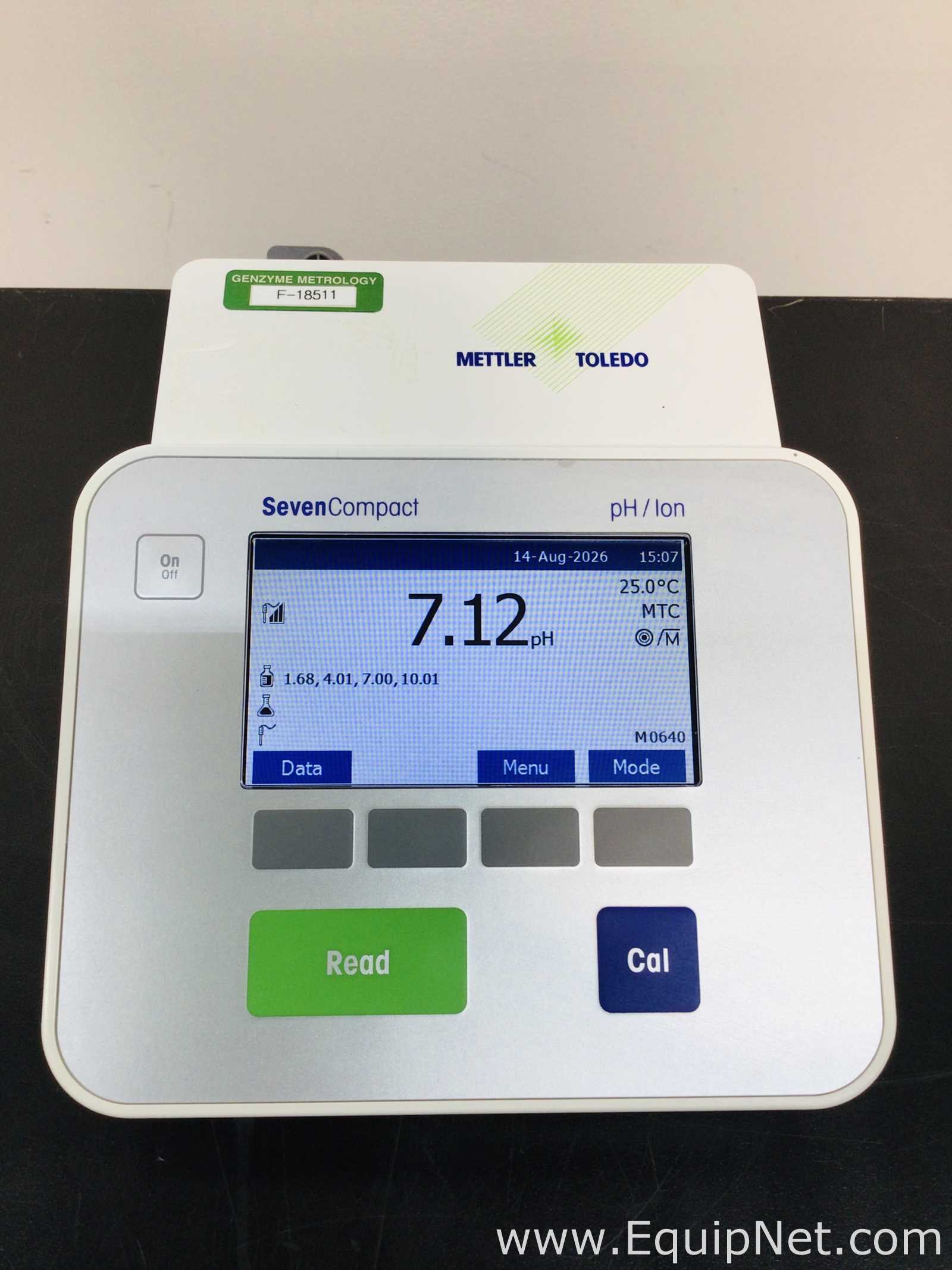 Lot Of 2 Mettler Toledo SevenCompact pH/lon Meter