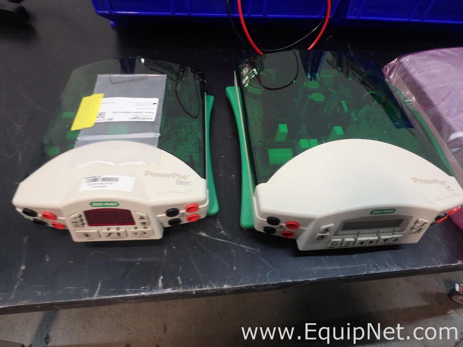 Large lot of Electrophoresis Equipment 3 PowerPak Plus Power Supplies and Criterion Cells and More