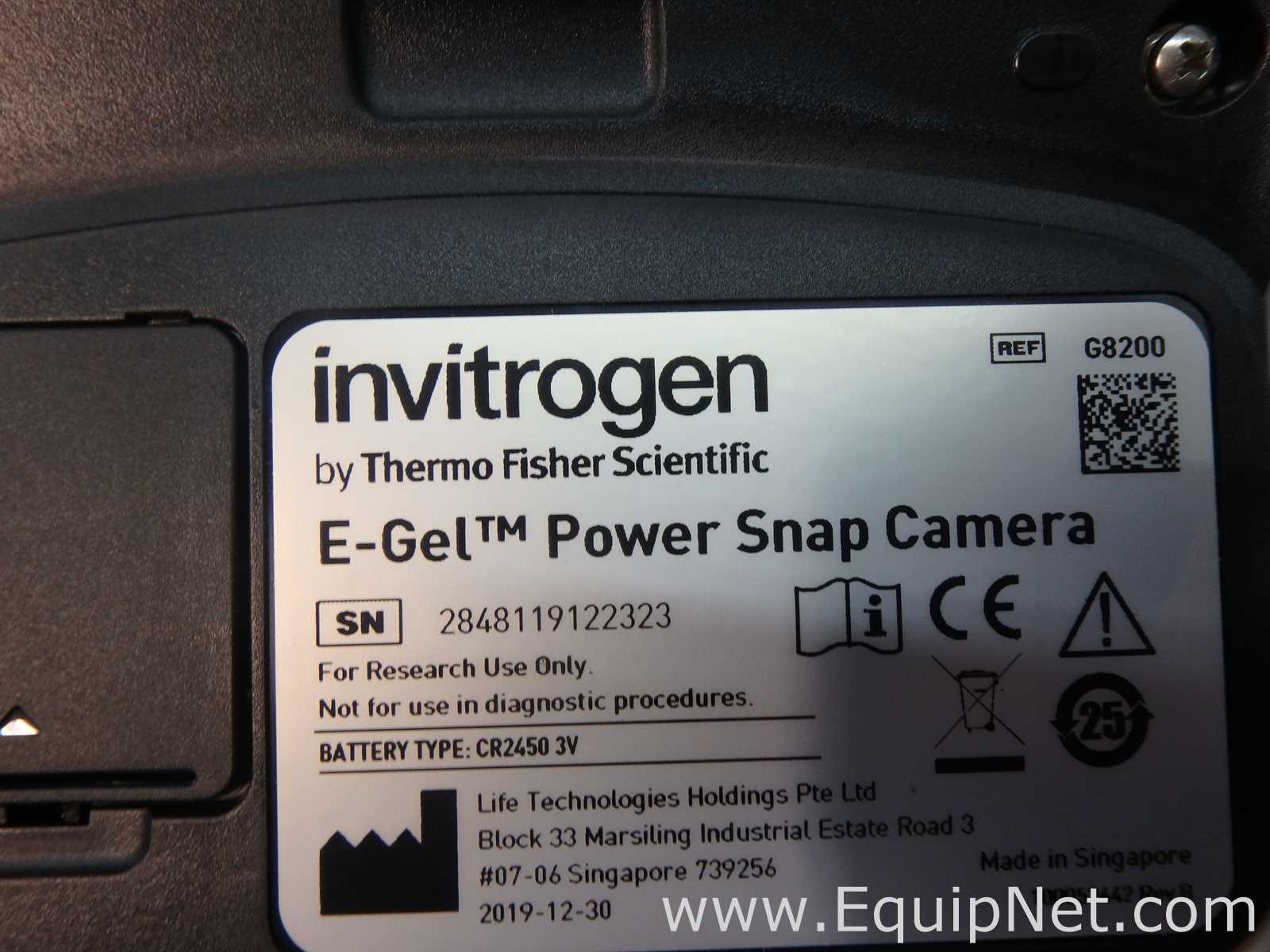 Lot of 2 Invitrogen egel power snap cameras