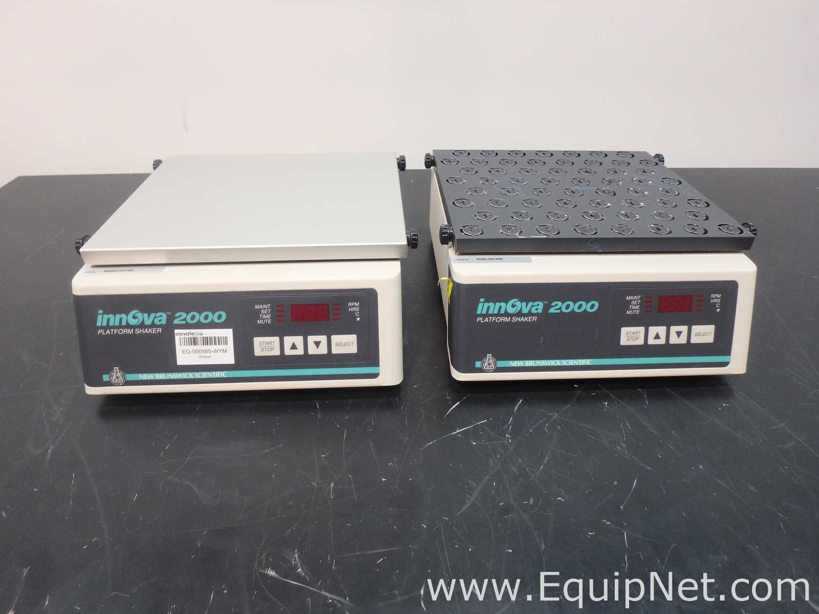 Lot of 2 New Brunswick Scientific Innova 2000 Platform Shakers