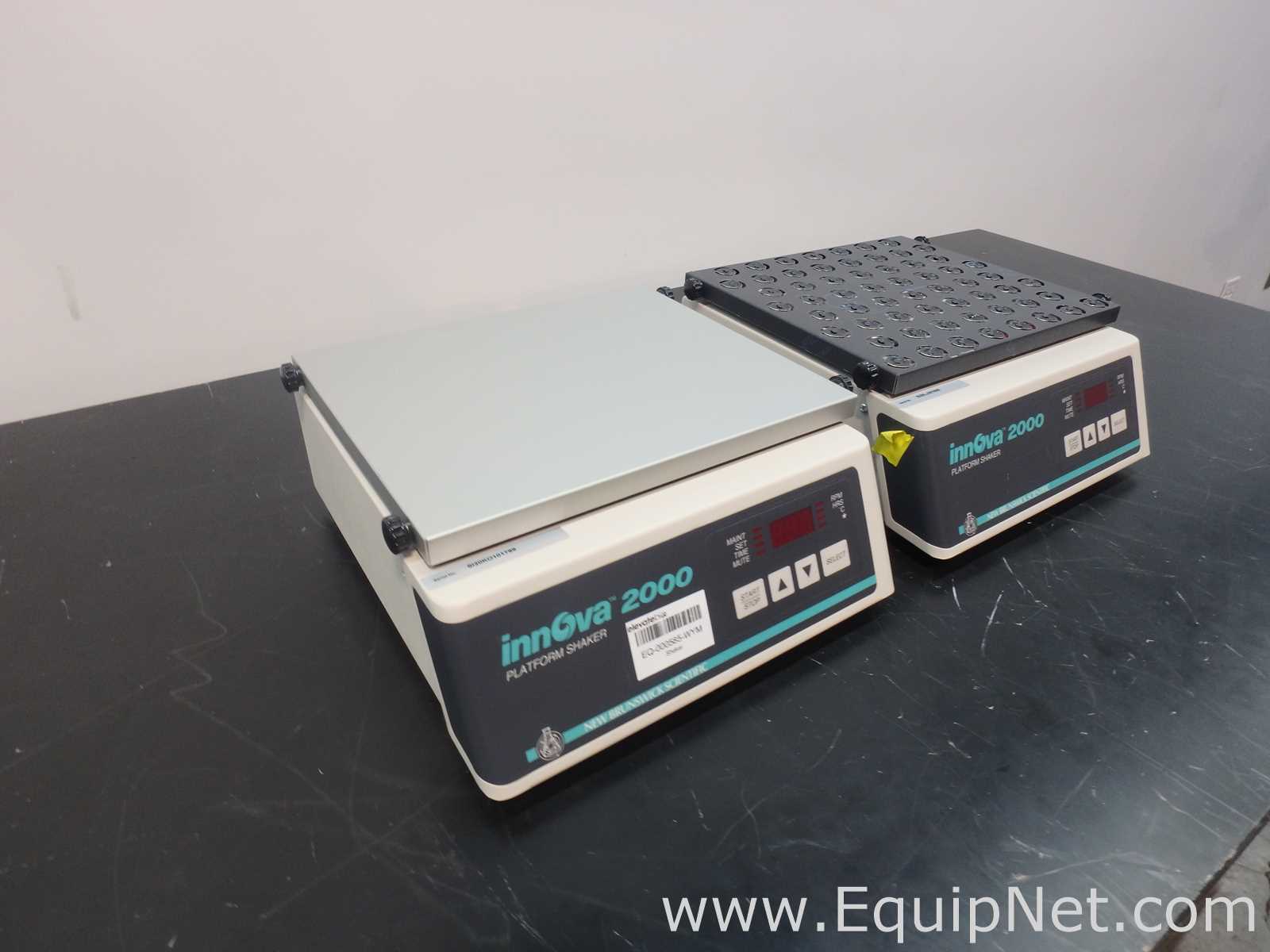Lot of 2 New Brunswick Scientific Innova 2000 Platform Shakers