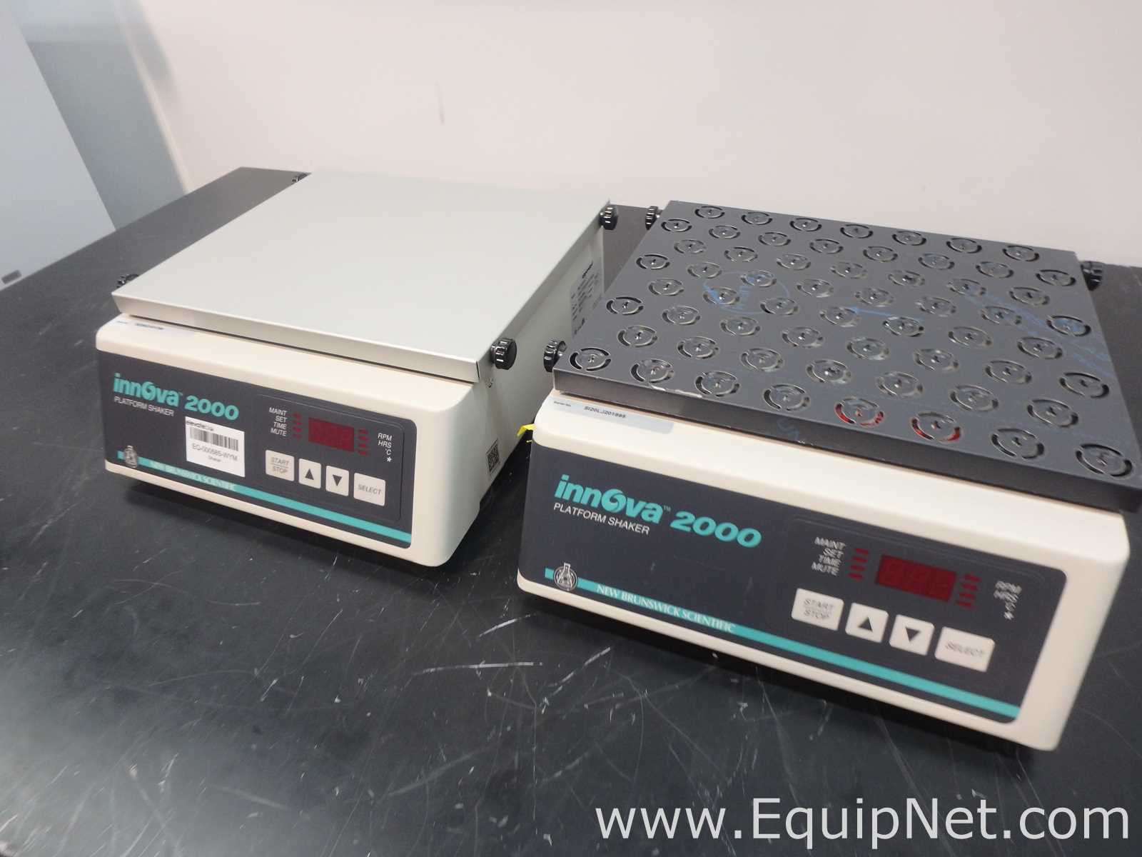 Lot of 2 New Brunswick Scientific Innova 2000 Platform Shakers