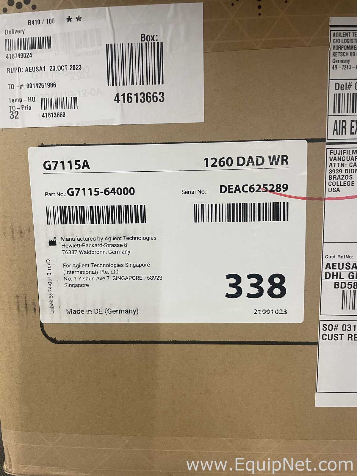 Sistema HPLC Agilent Technologies 1260