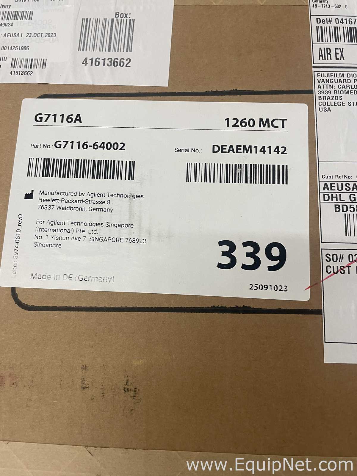 Sistema HPLC Agilent Technologies 1260