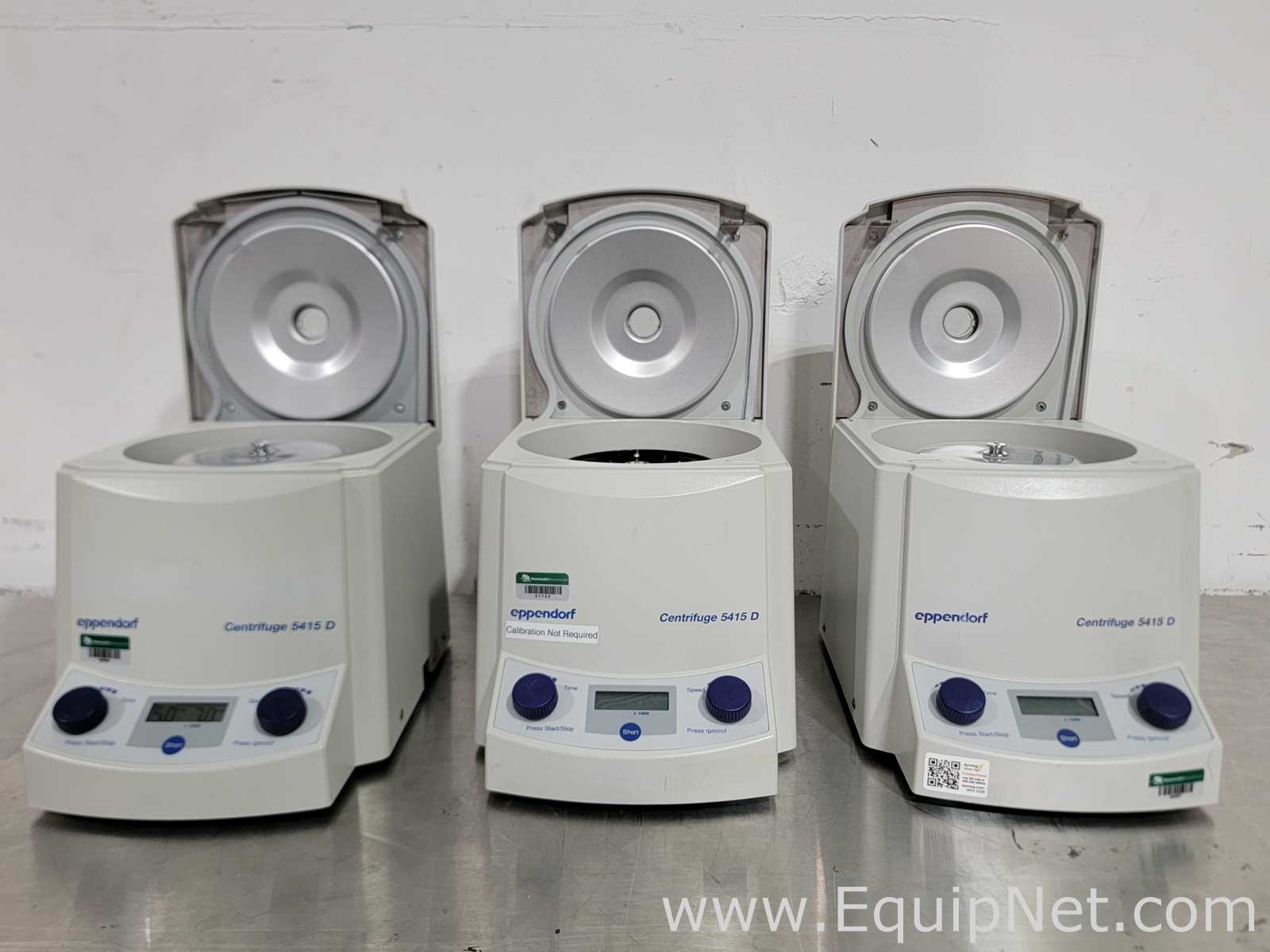 Eppendorf Lot of 3 5415 D Laboratory Centrifuge