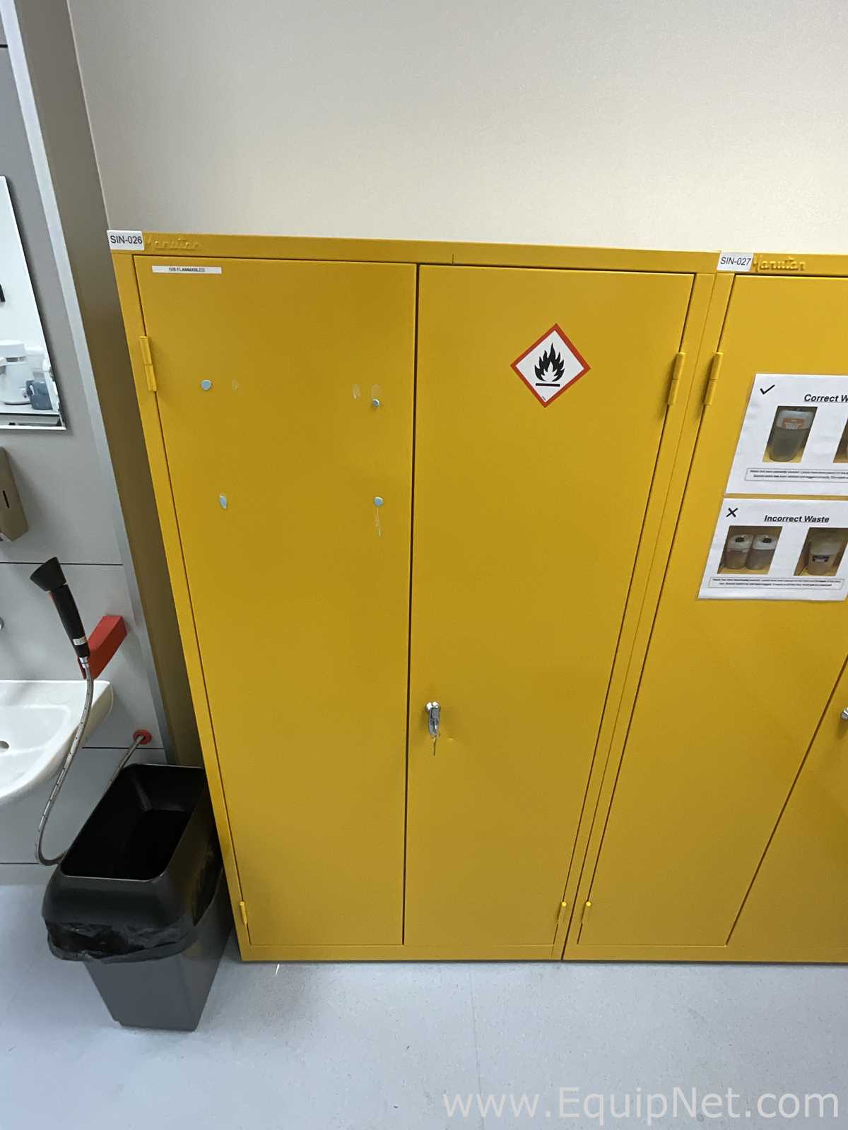 Manutan Hazardous Chemicals Storage Cabinet