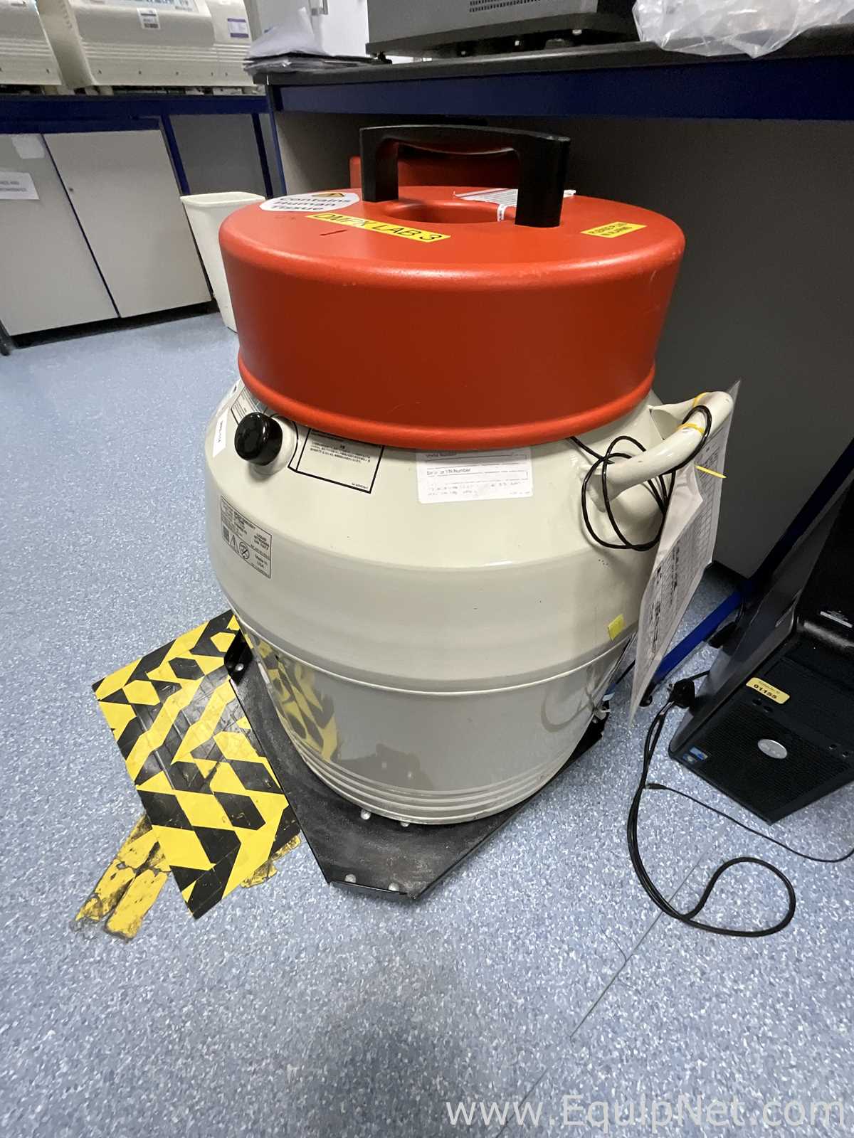 Chart Inc. 61 Litre Portable Liquid Nitrogen Sample Storage Dewar