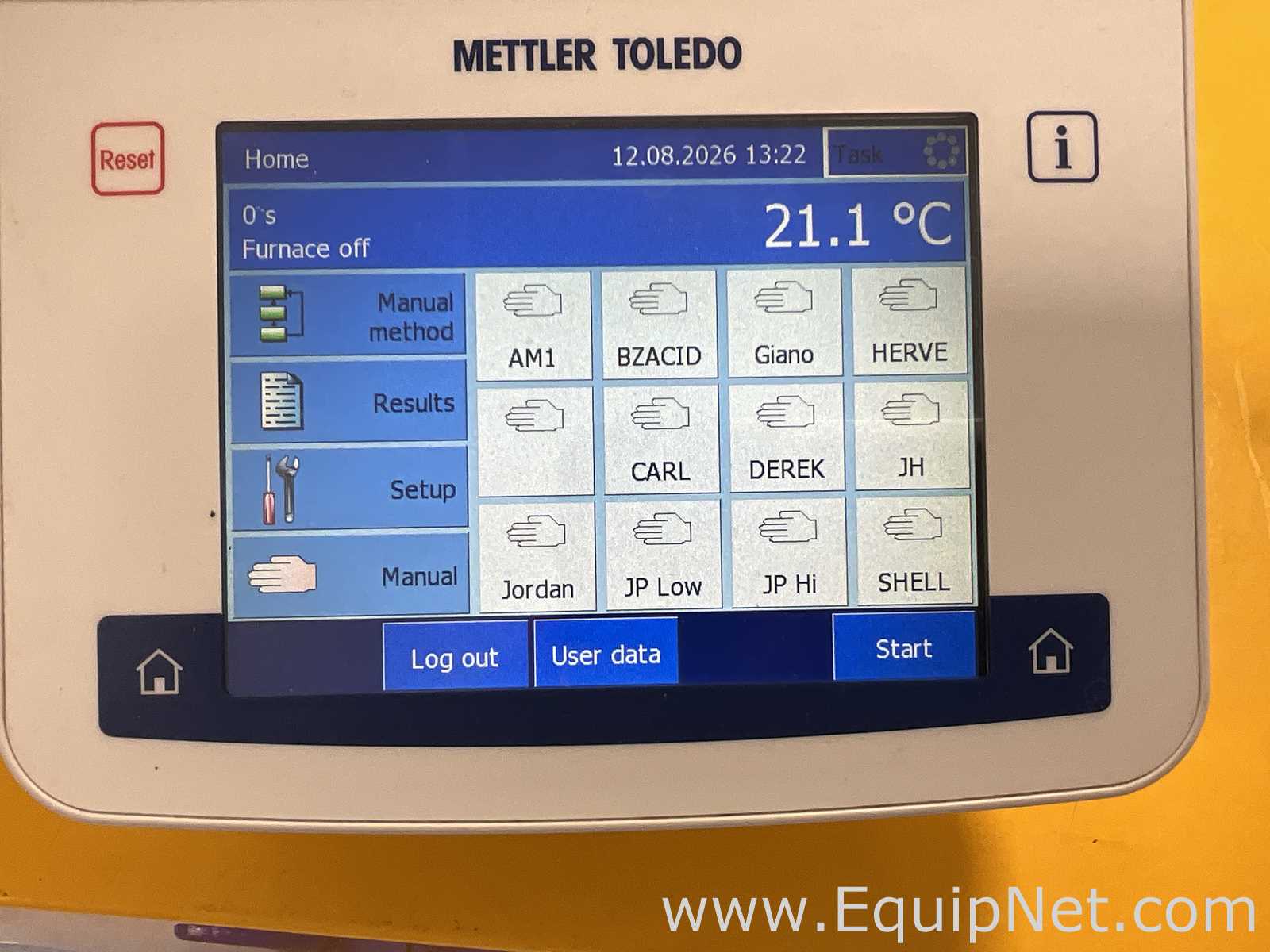 Mettler Toledo MP50 Melting Point System with Capillary Tubes