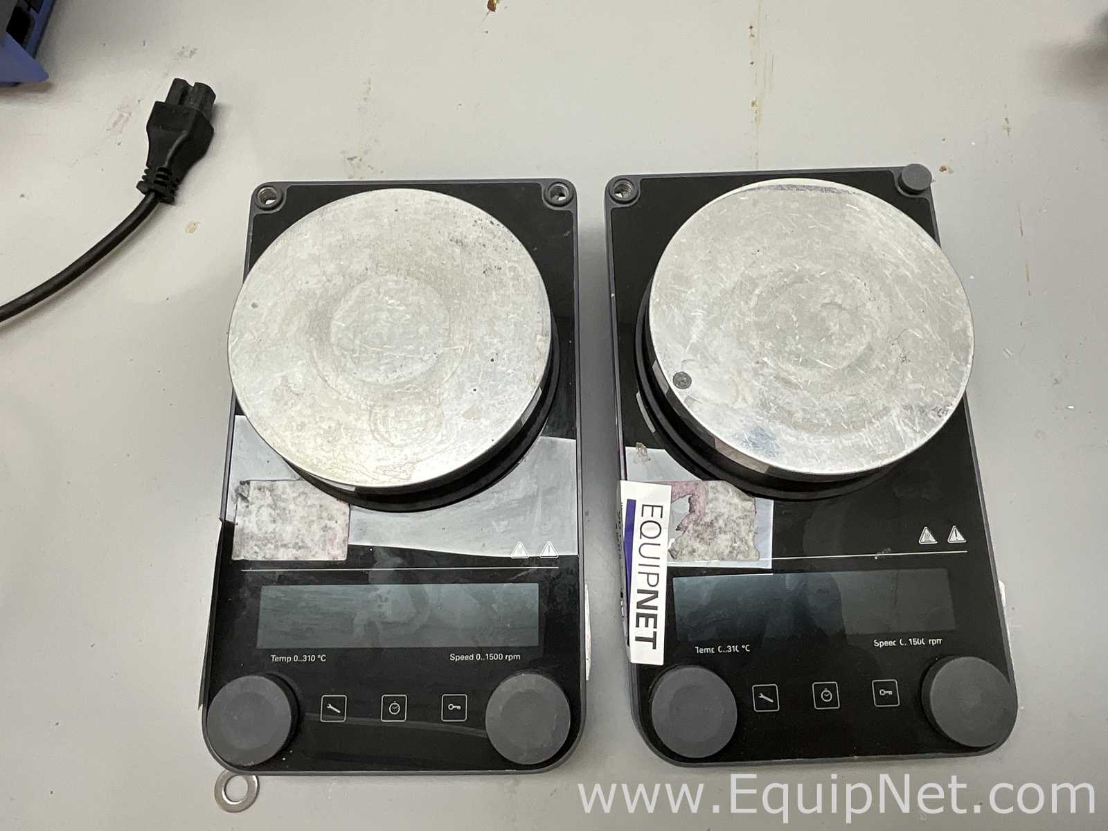 lote de  2 Agitador e Placa de Aquecimento IKA RCT Digital S002