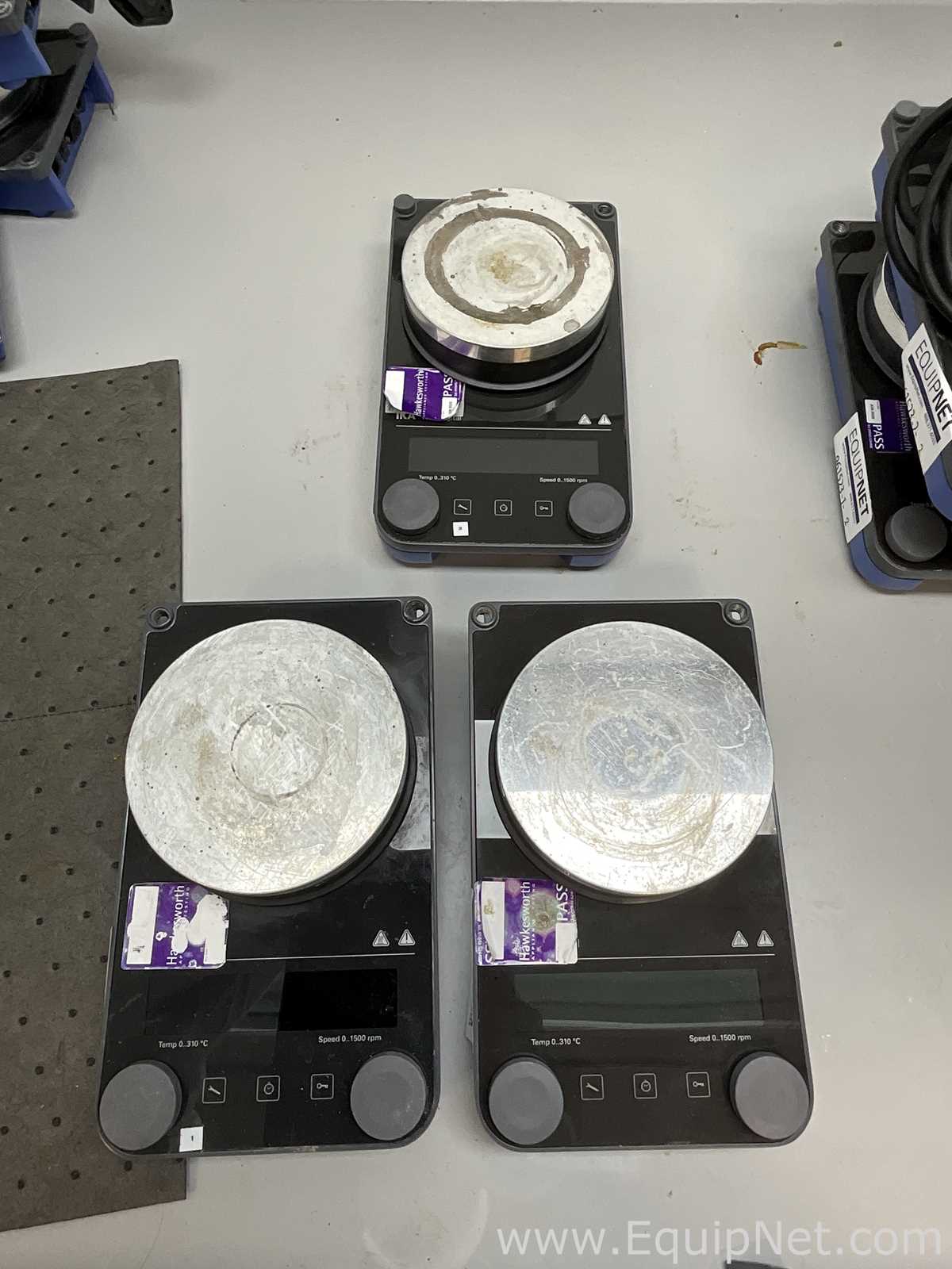 lote de  3 Agitador e Placa de Aquecimento IKA RCT Digital S002