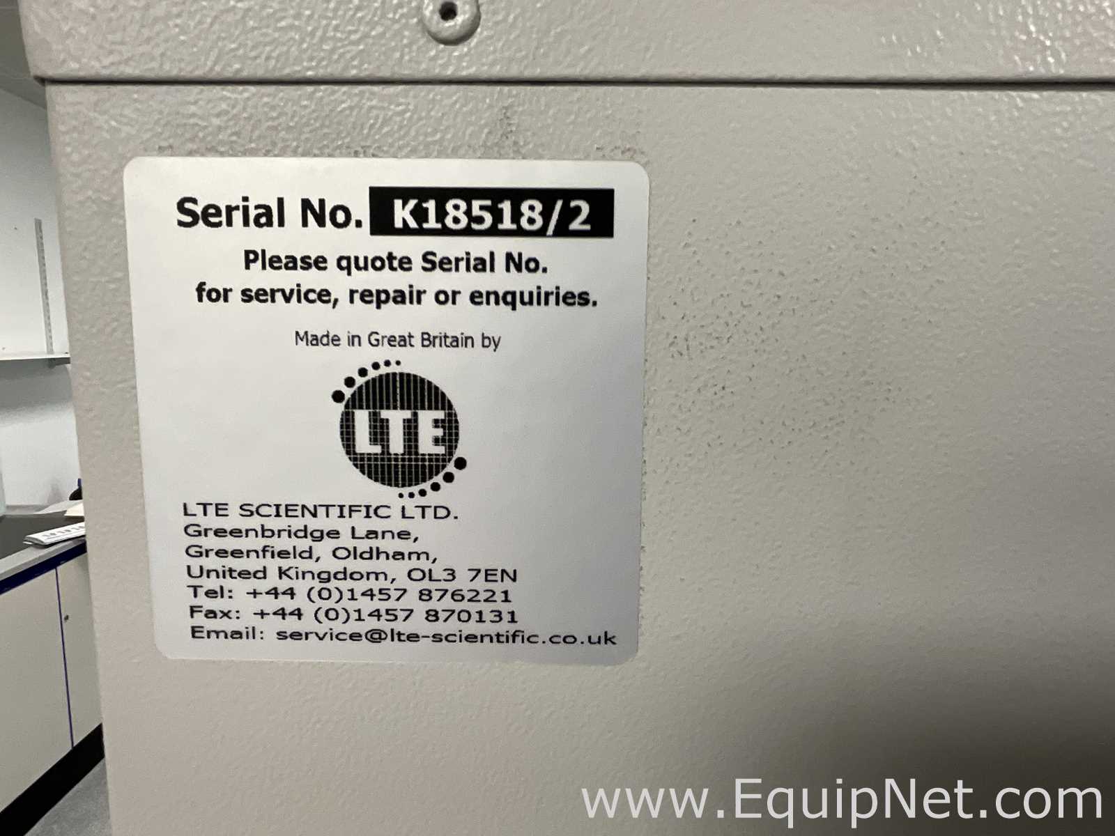 LTE Scientific 322/0109/00 1000 Litre 60C Laboratory Drying Cabinet with Circulation Fan