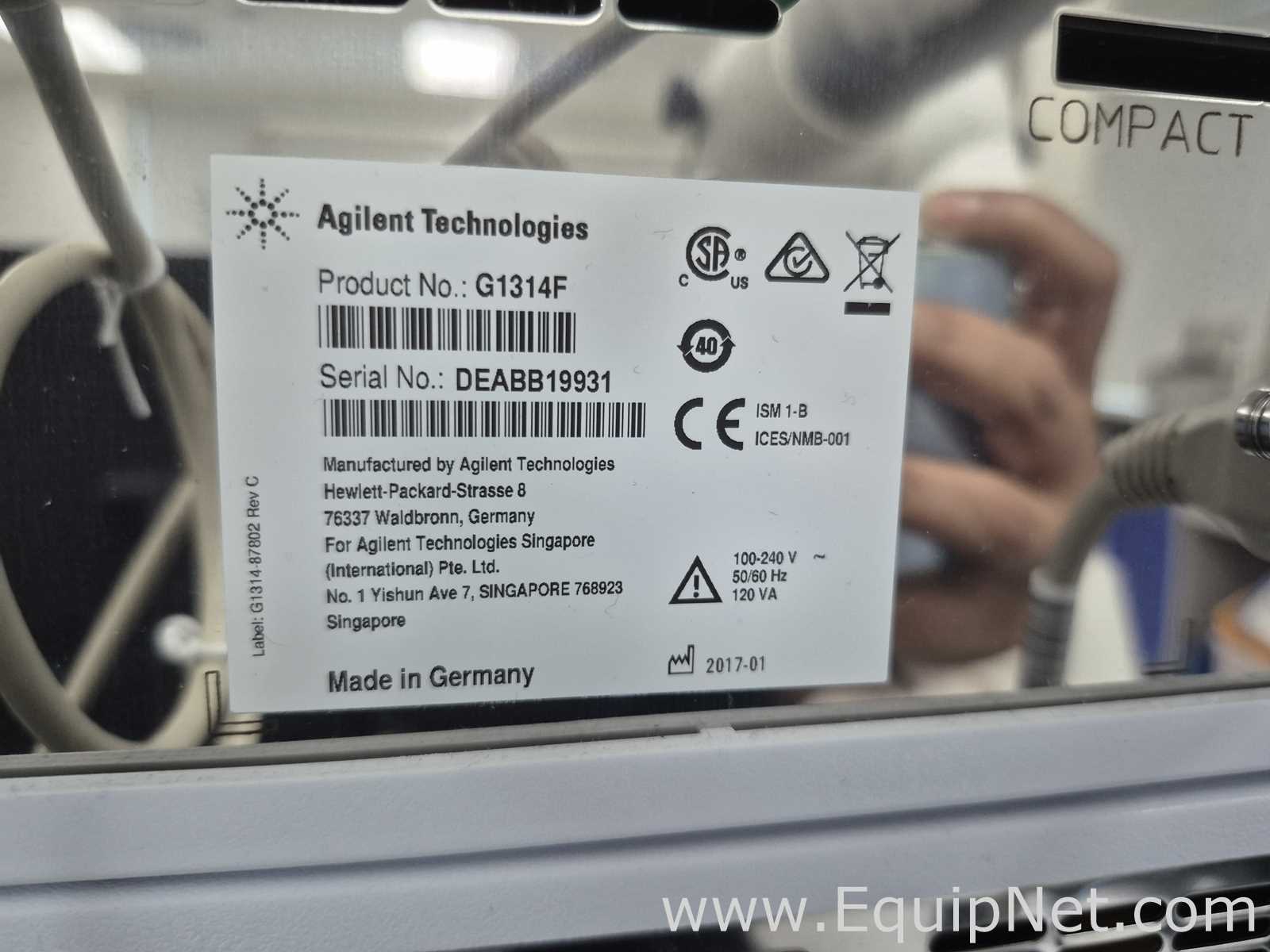 HPLC Agilent Technologies 1260 Infinity Series
