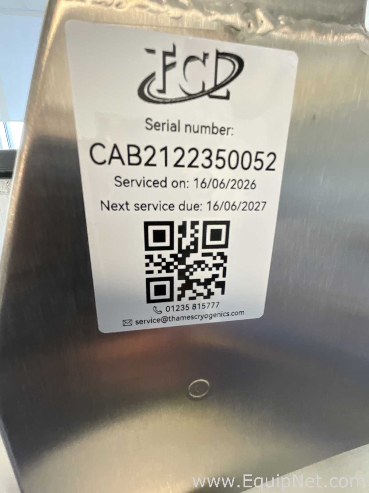 MVE Biological Solutions US MVE HECO 1542R-190AF-TS High Efficiency Liquid Nitrogen Freezer