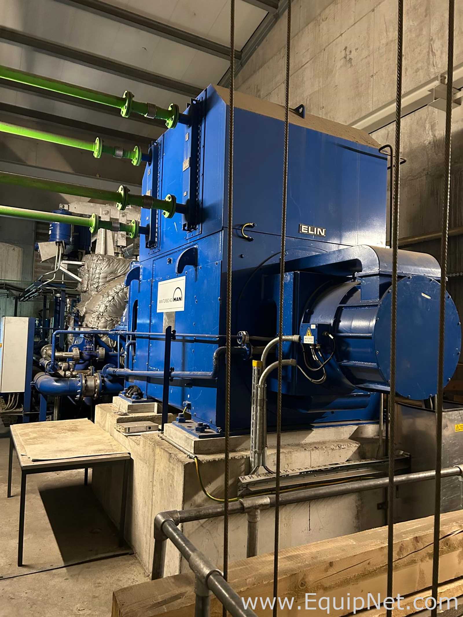 5000 kW Complete Electrical Generation Biomass Plant - MAN Turbo MARC2-C10 Steam Turbine Generator