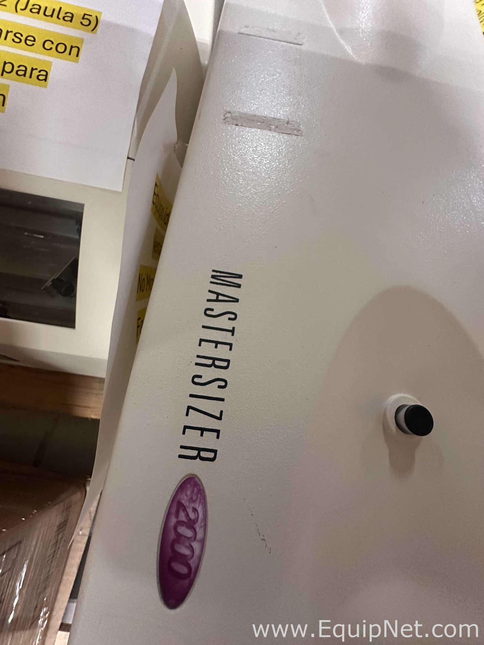 Analisador Malvern Instruments Inc. 2000