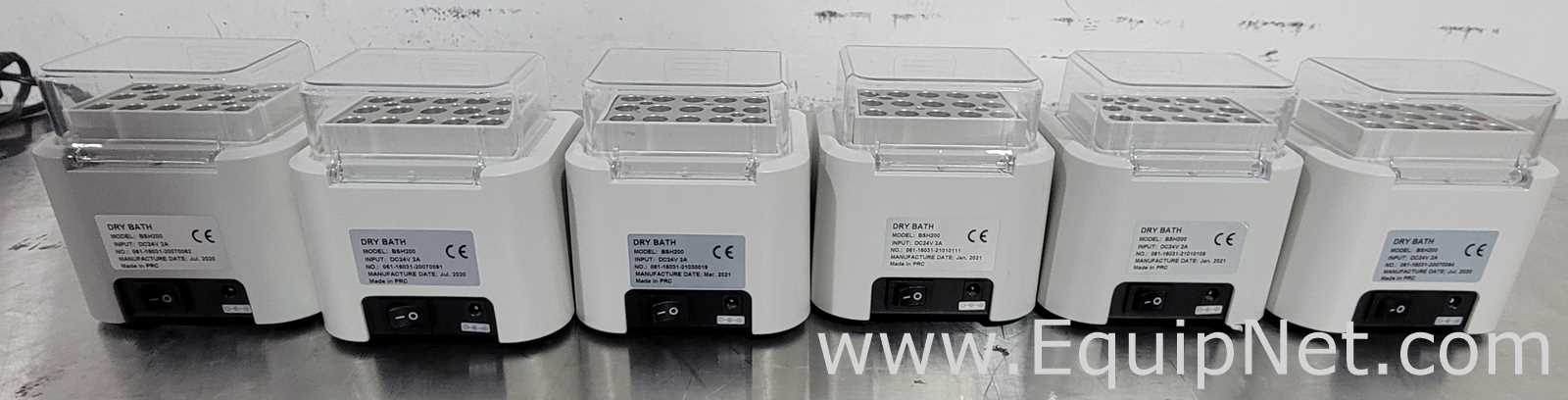 Baño Seco / Bloque Caliente Benchmark  Lot of 6 BSH200