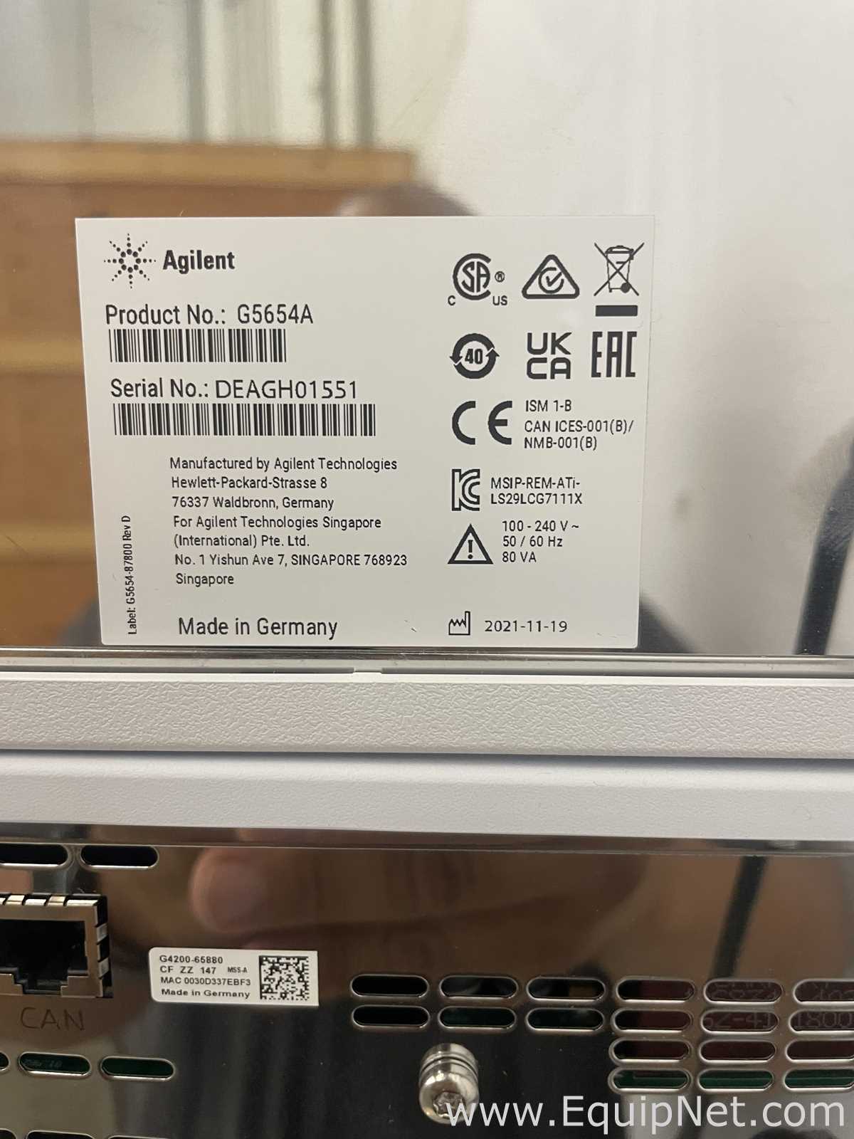 Sistema HPLC Agilent Technologies 1260
